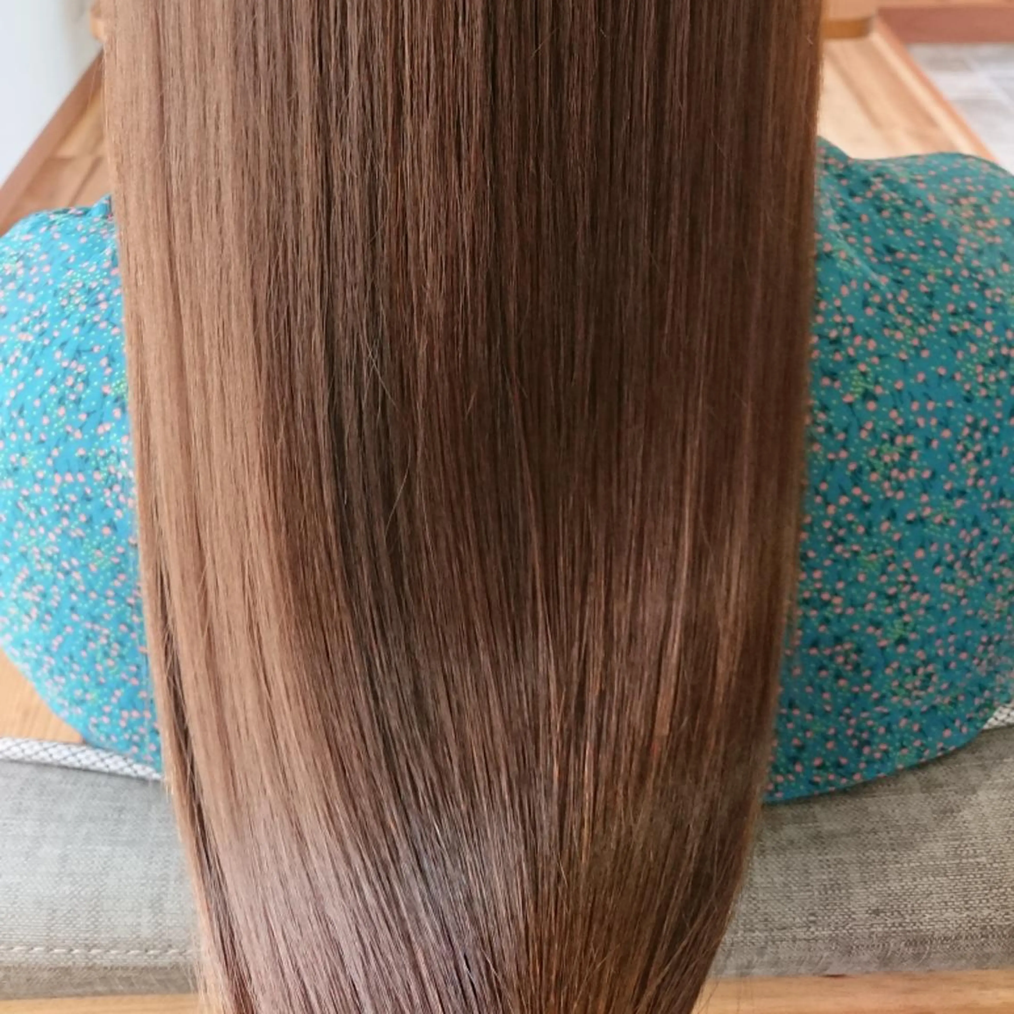 ロング 髪質改善 縮毛矯正 crea   芦田 武栄のヘアスタイル