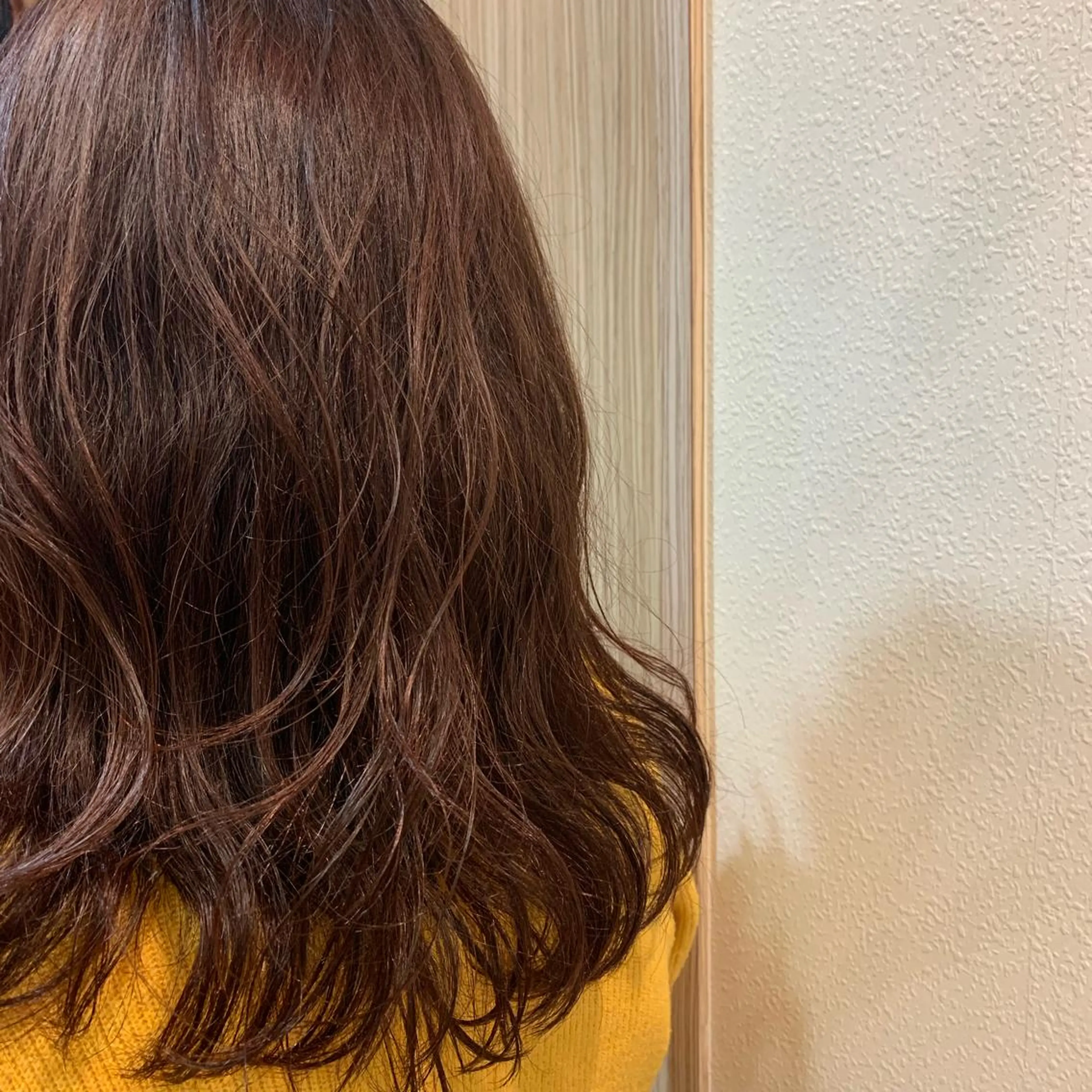 セミロング カット ヘアカラー トリートメント ヘアセット DiMPlE  ディンプル所属・🌸スタイリスト 山浦美恵のヘアスタイル