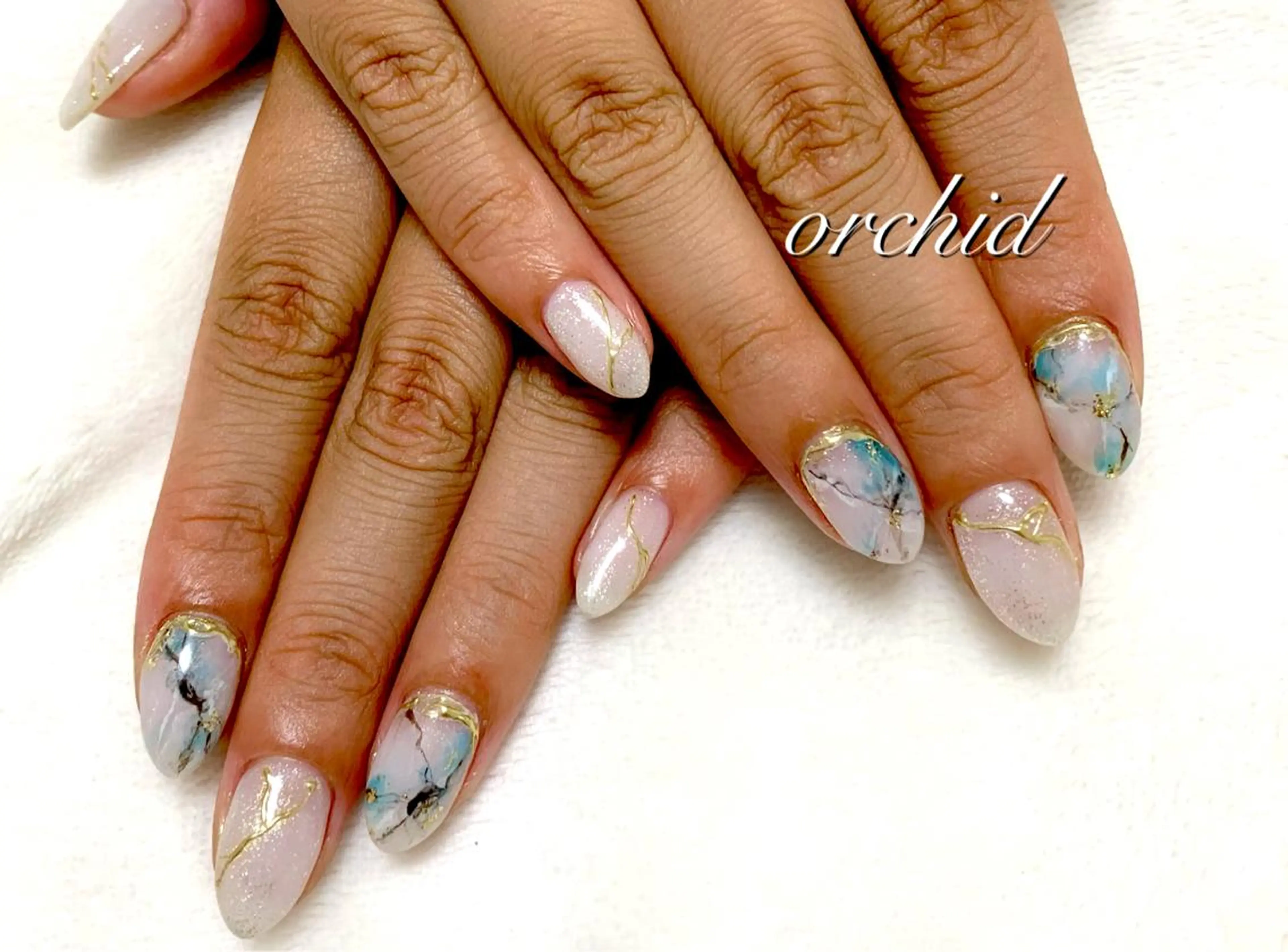 ネイル orchid ♡オーキッドのネイルデザイン