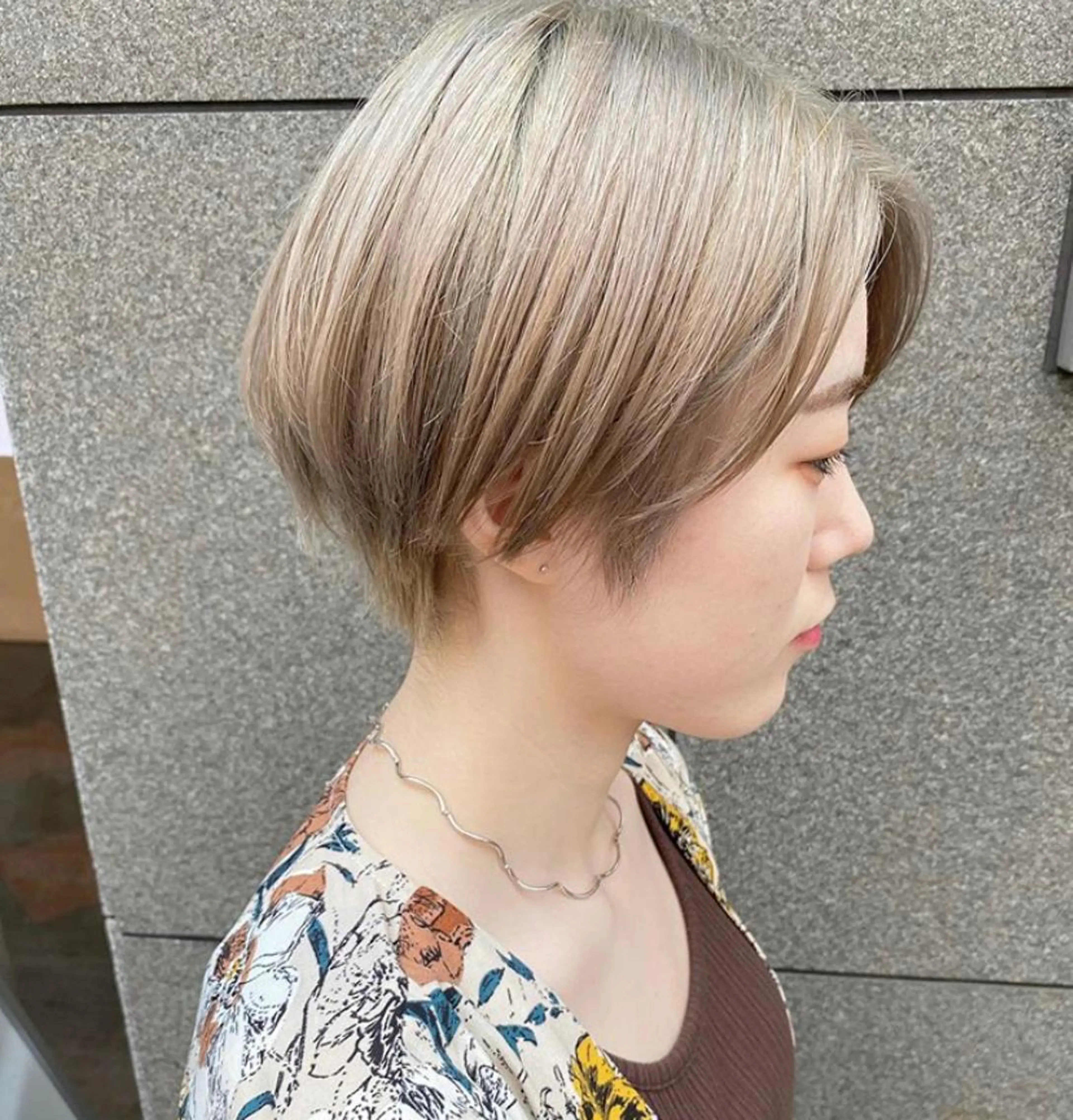 ショート カラー 🧡色落ちまで2度綺 麗なカラー🧡ヨシキのヘアスタイル