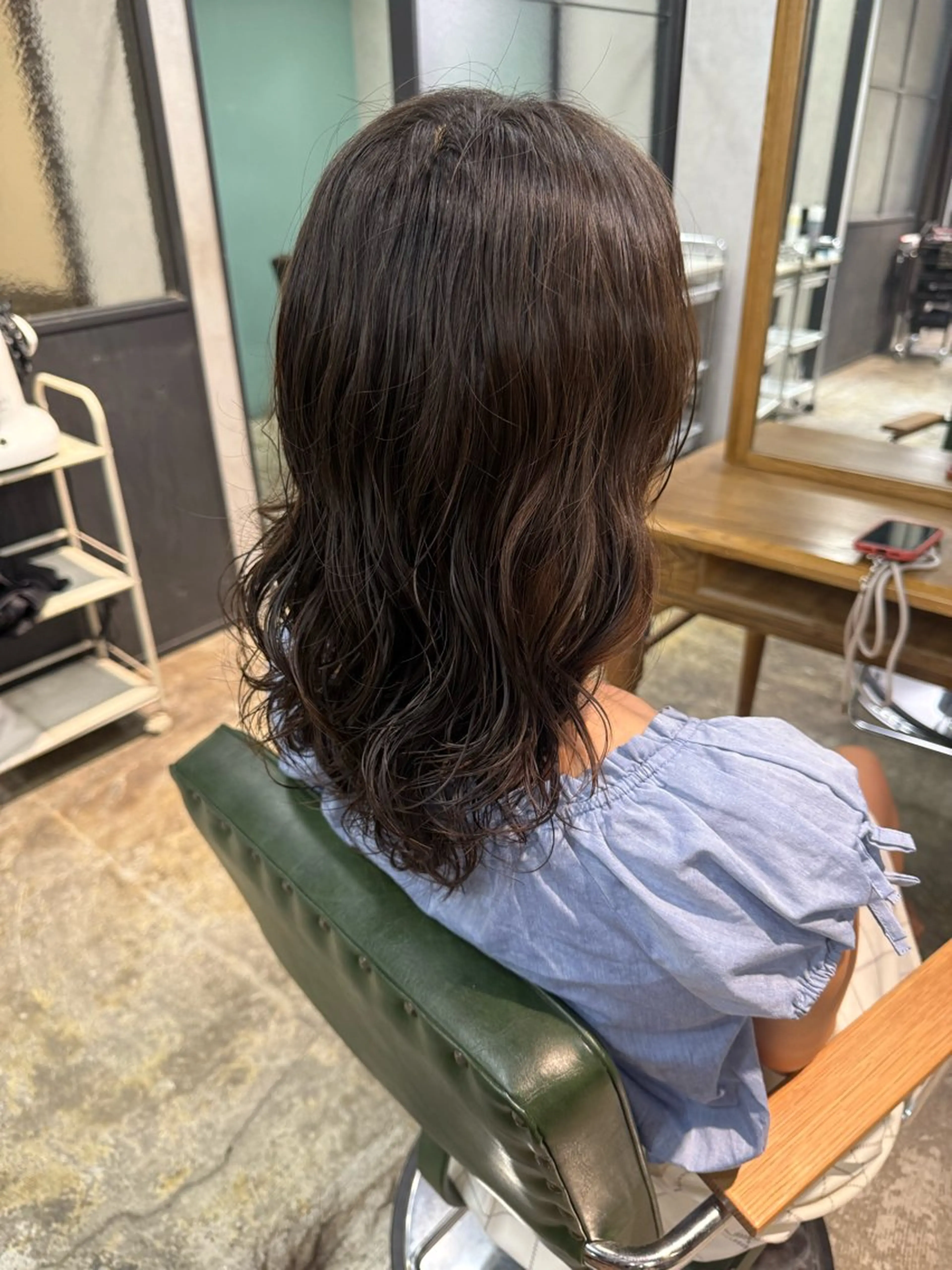 セミロング パーマ FREEX 【フレックス】所属・メンズ/レディース/ 二刀流/北條 冬馬のヘアスタイル