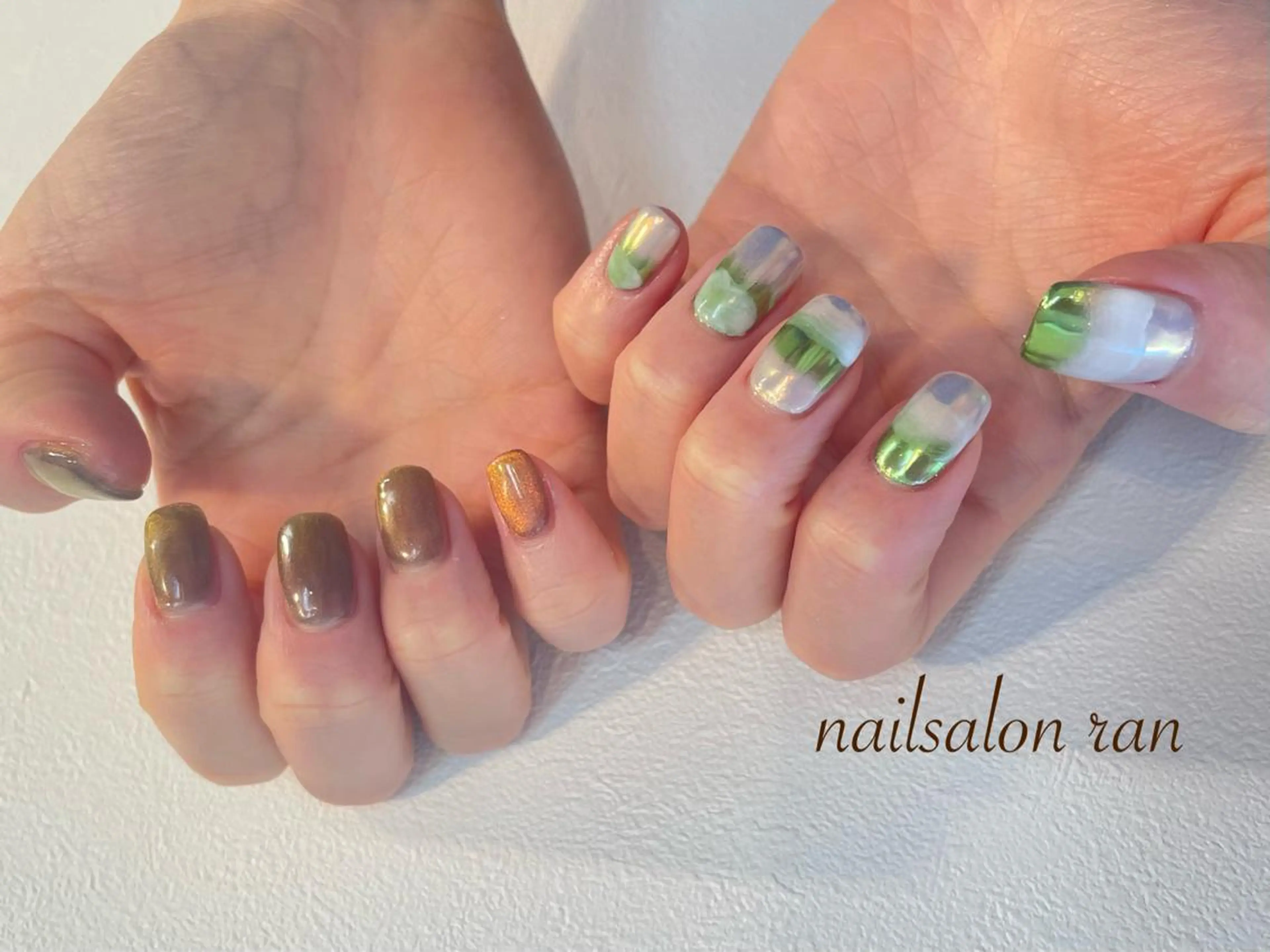 ネイル 持ち込み nailsalon ranのネイルデザイン