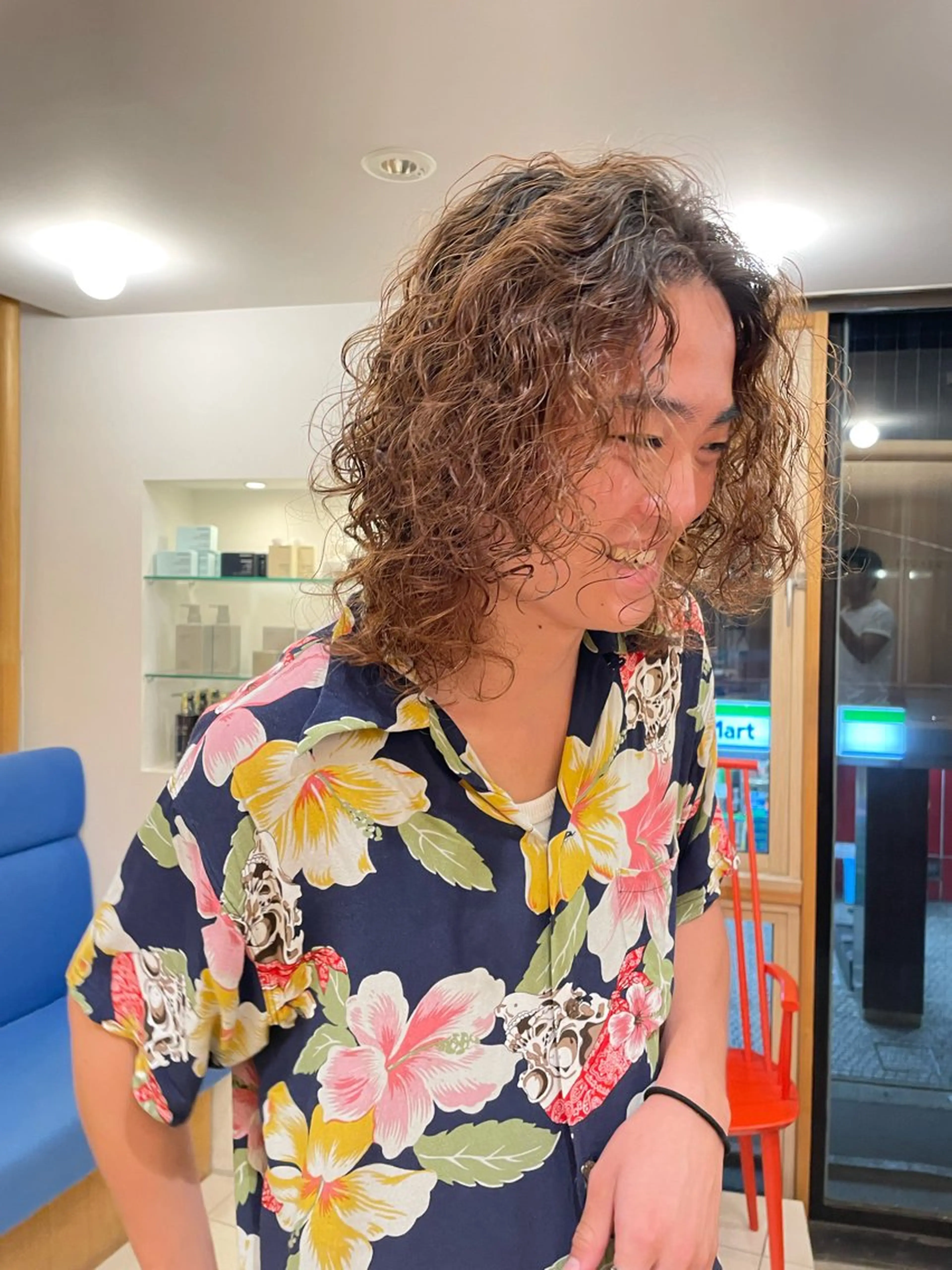 セミロング パーマ メンズ 🍊mai🍊 似合わせスタイル🌿のヘアスタイル