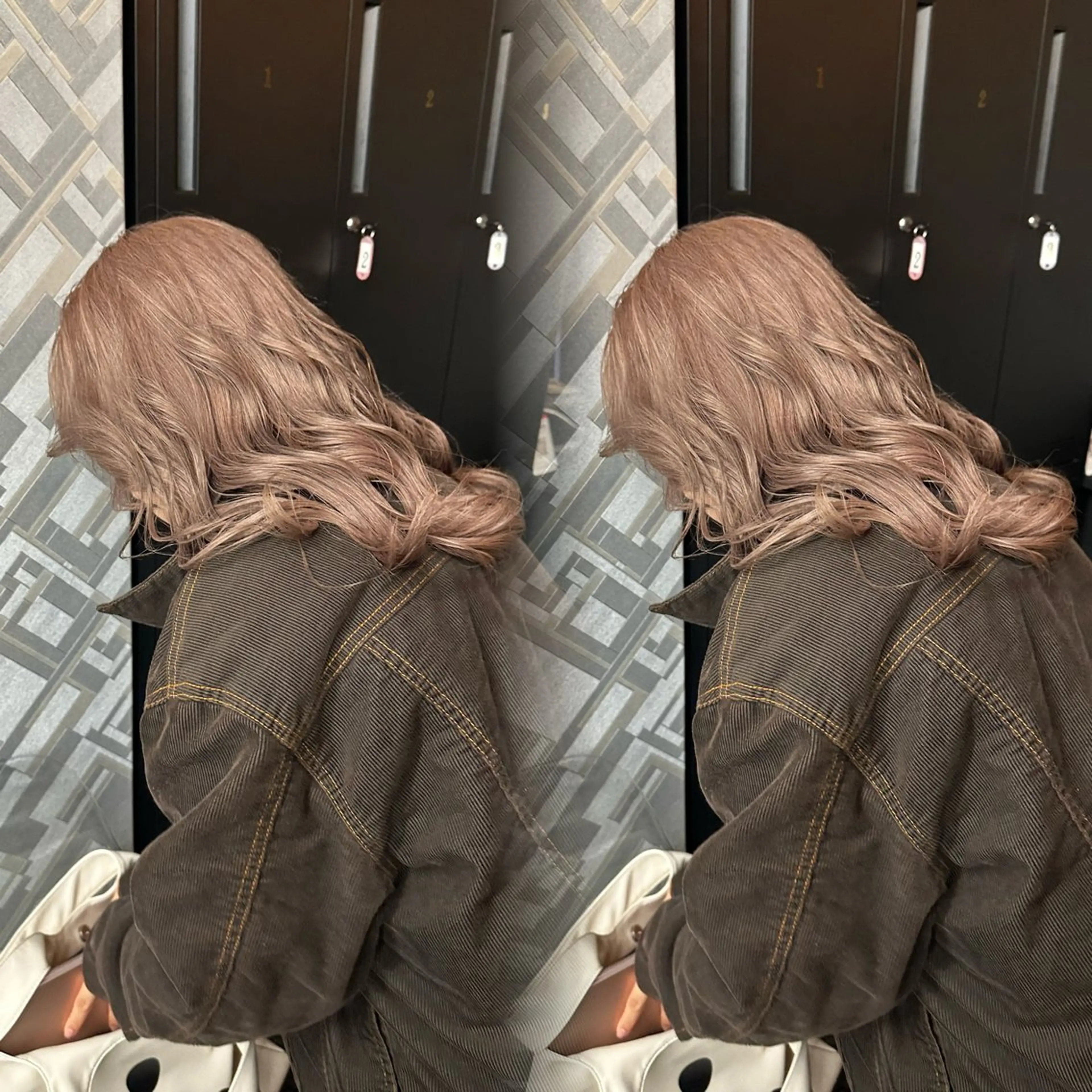 ロング カラー ヘアカラー ainya/心斎橋 /ハイトーンのヘアスタイル