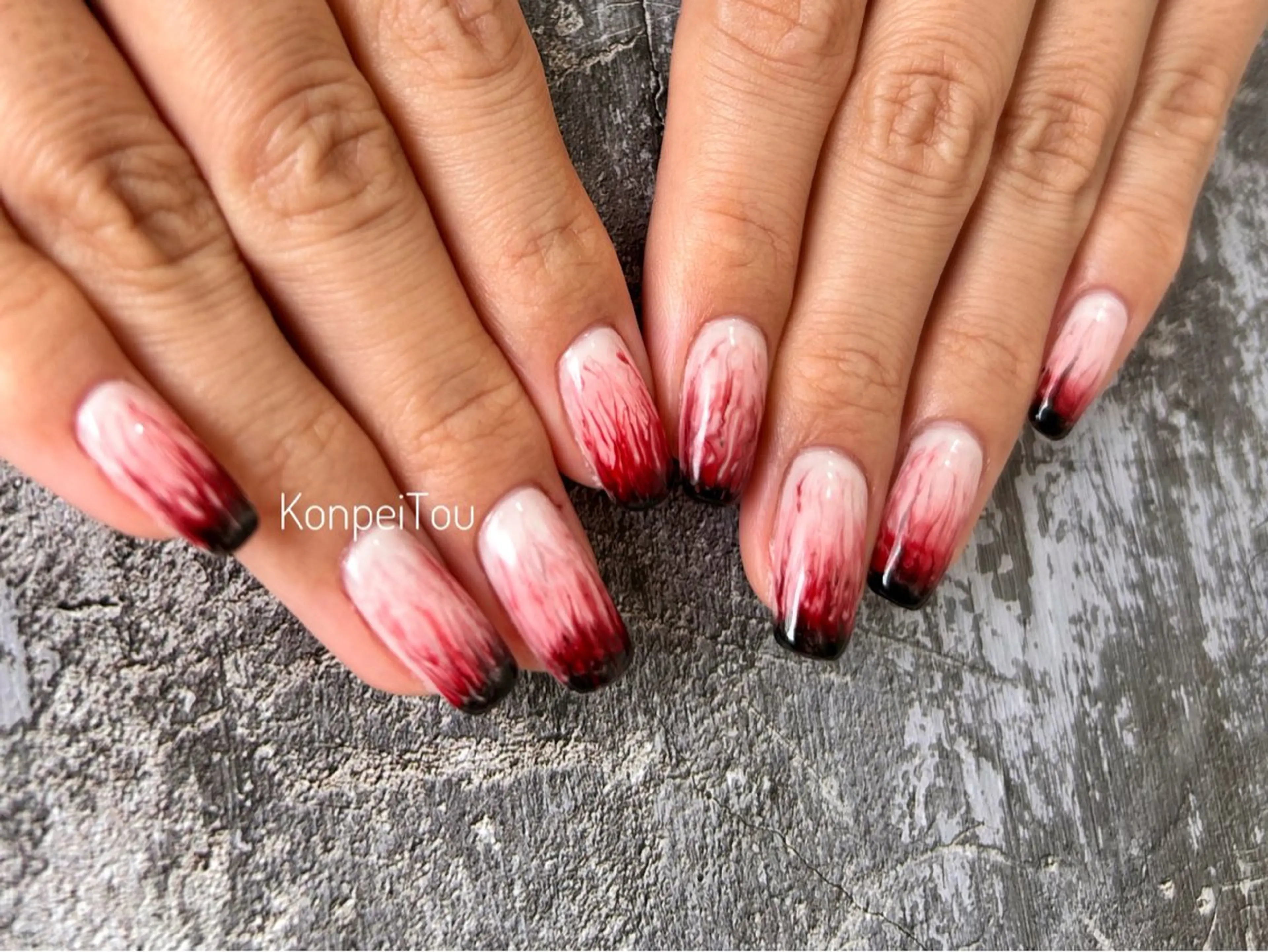 ネイル ハンドネイル おうちのネイルサロン　konpeiTou〜こんぺいとう〜所属・おうちのネイルサロン KonpeiTouのネイルデザイン