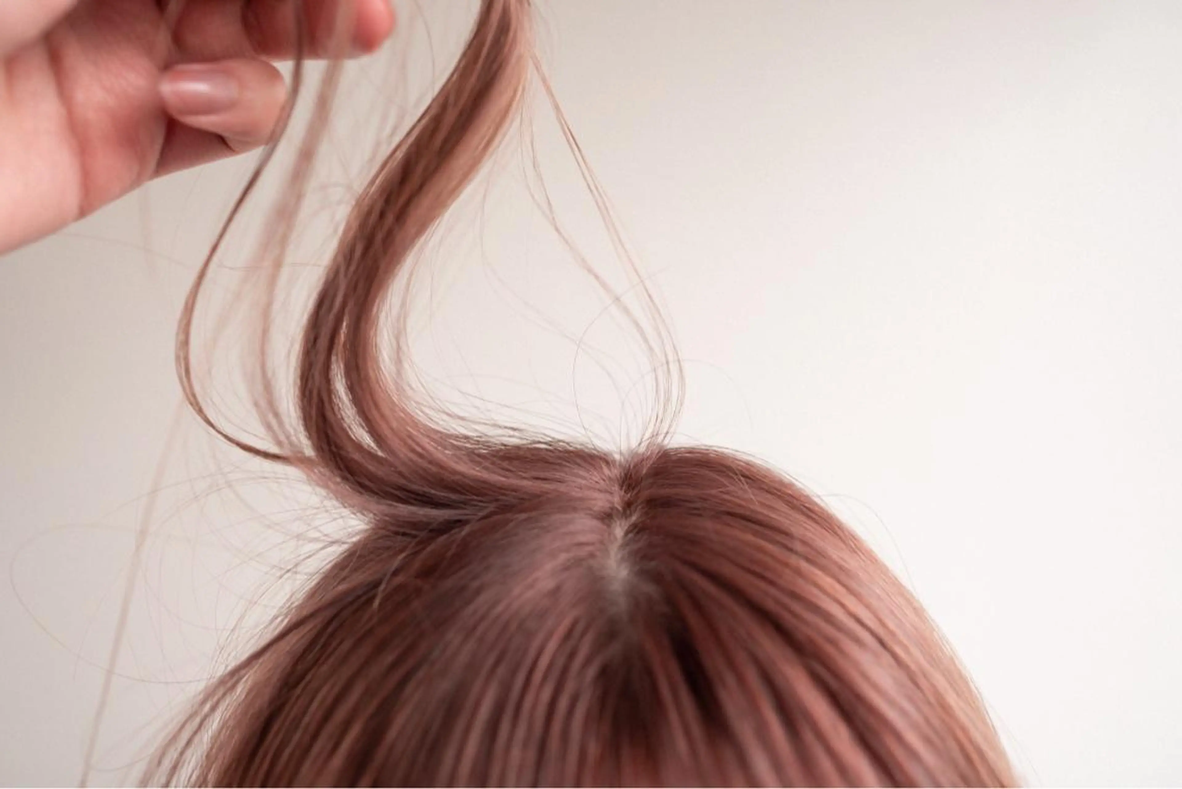 【新規平日限定】カット + ケアダブルカラー (ケアブリーチ使用)+ 3Step内部補修トリートメントの写真