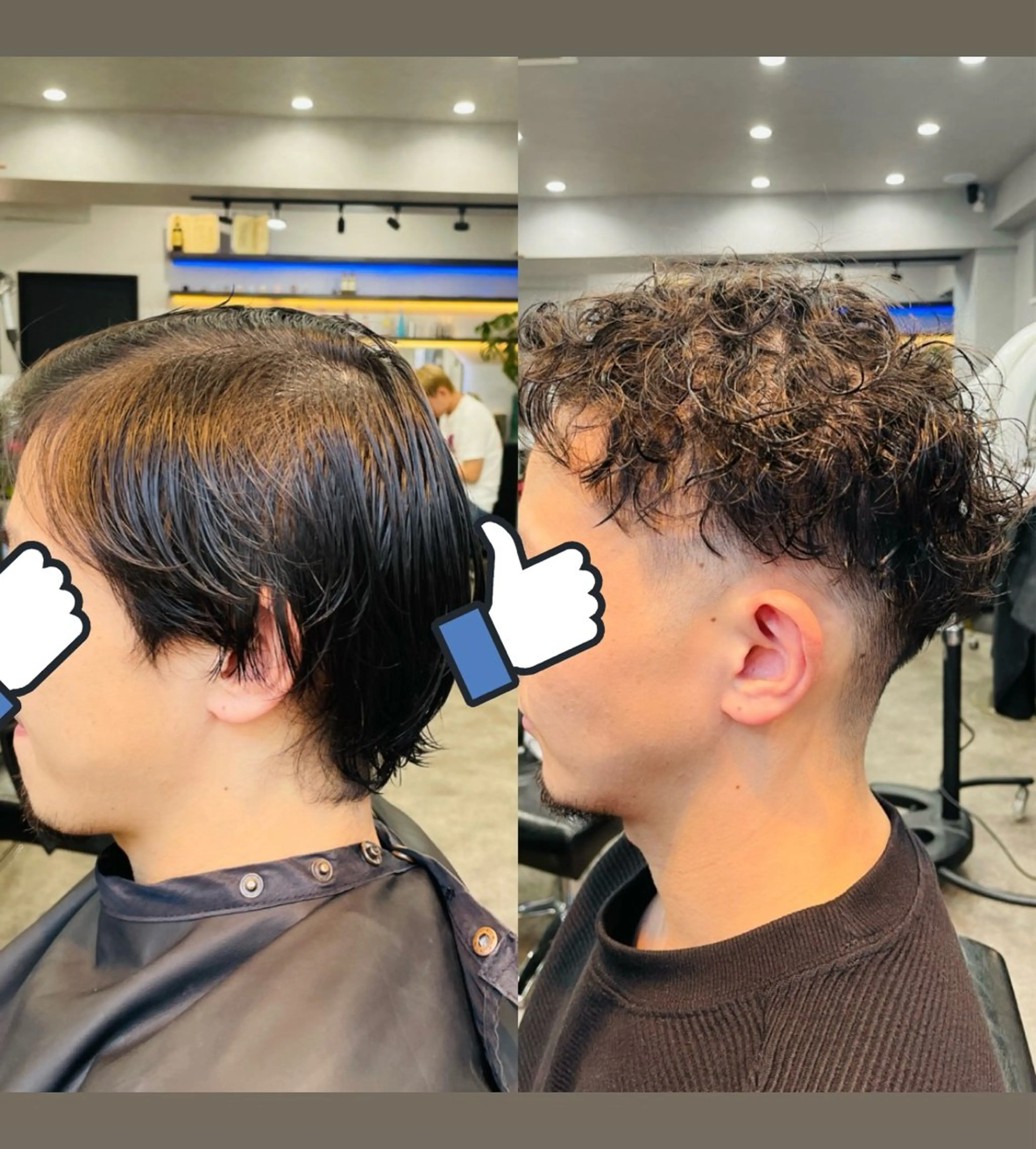 パーマ メンズ 高田馬場 ariのヘアスタイル
