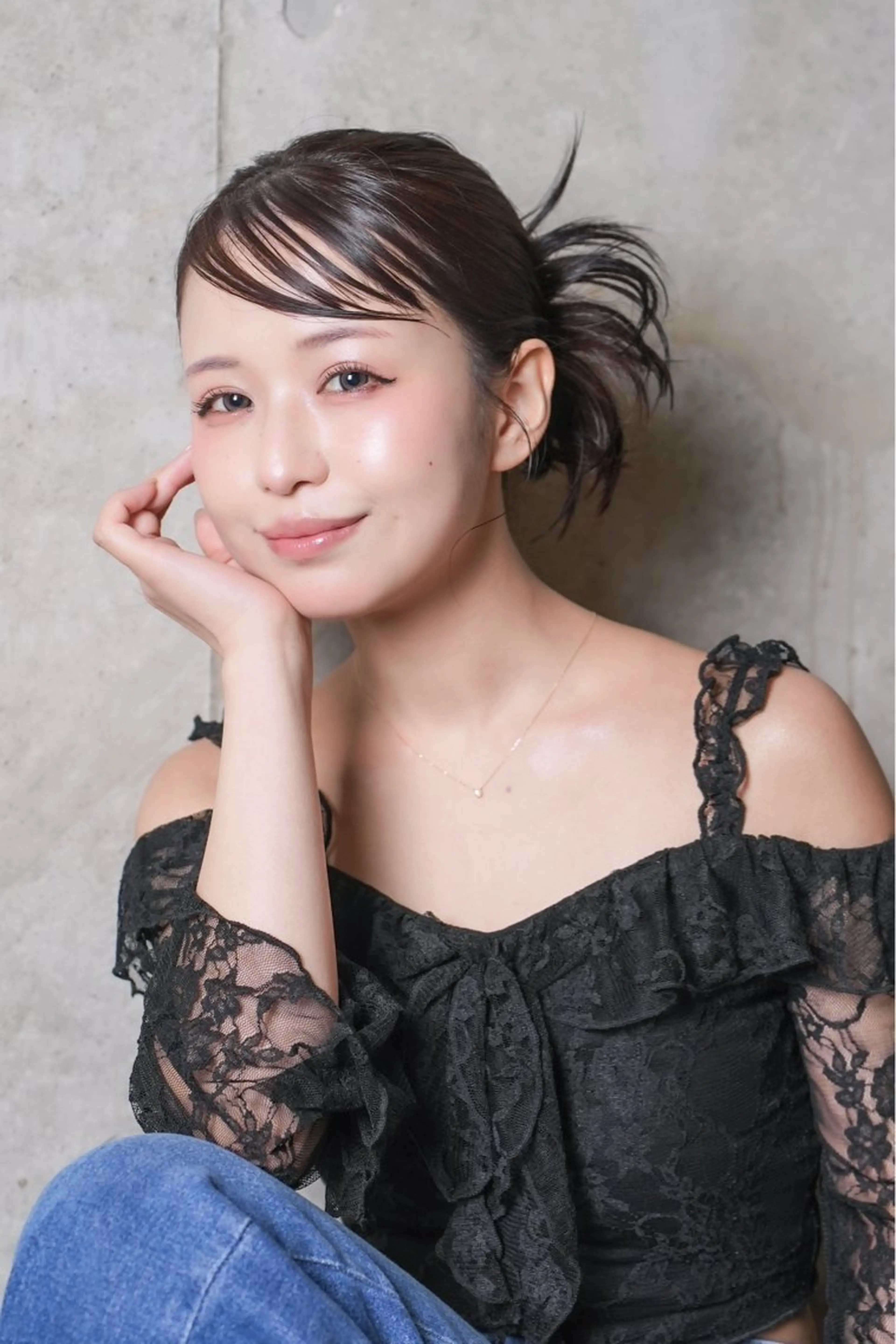 ミディアム ヘアアレンジ カット トリートメント ｉｌｉ 大阪のヘアスタイル