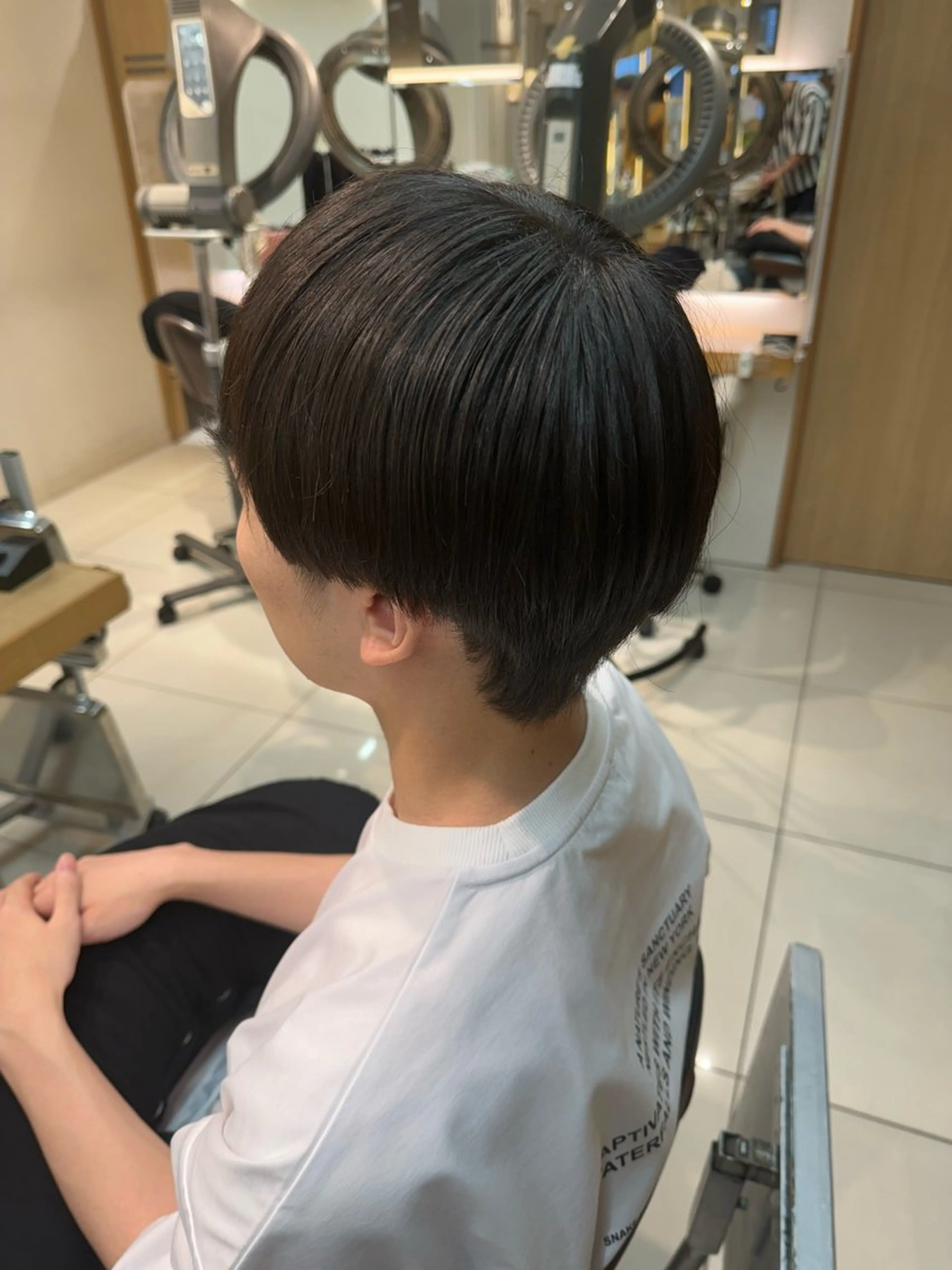 ショート メンズ カット パーマ/ハイトーン /吉田眞のヘアスタイル