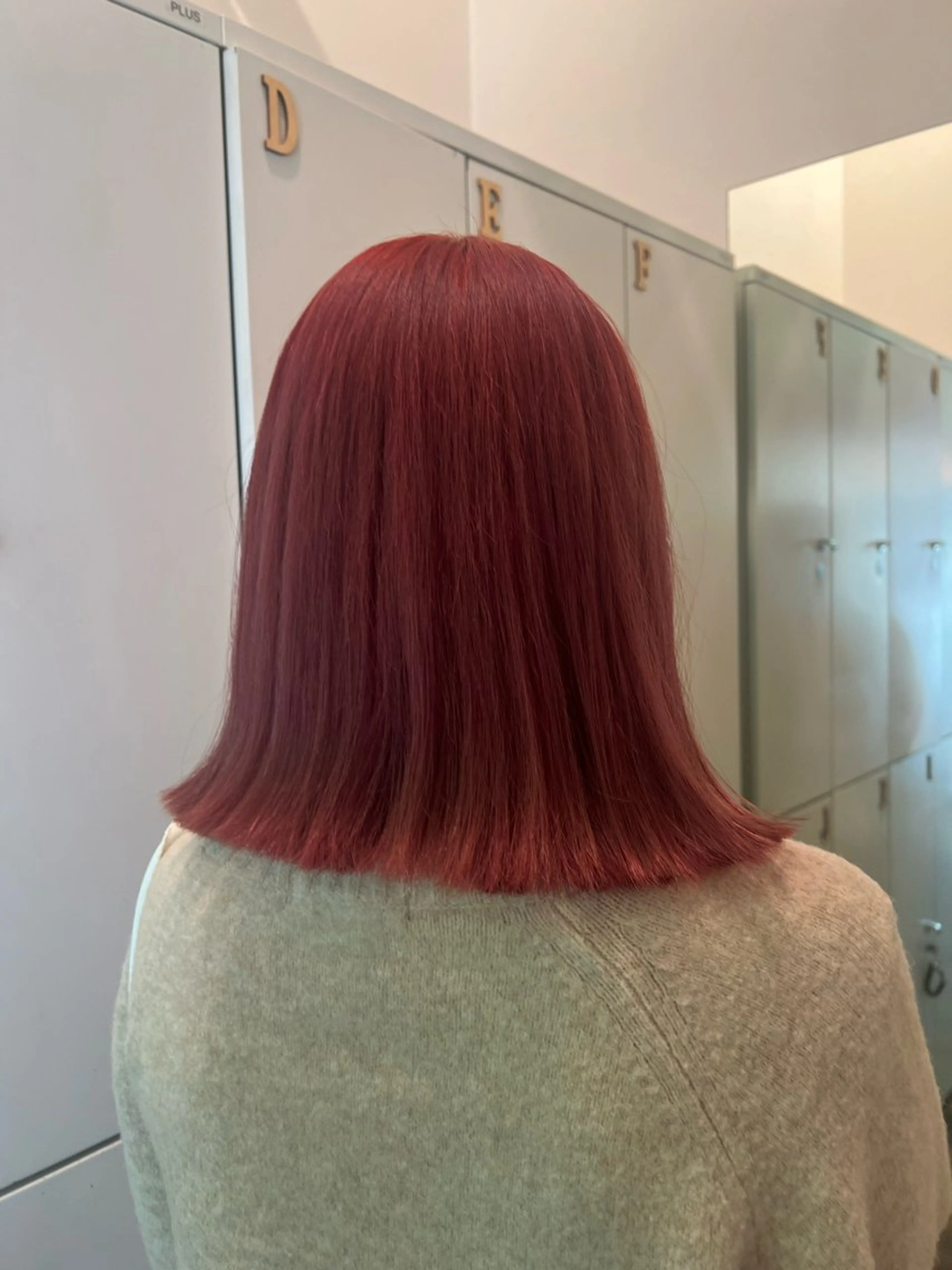 ミディアム ハイトーンカラー/エ クステ/デザインのヘアスタイル