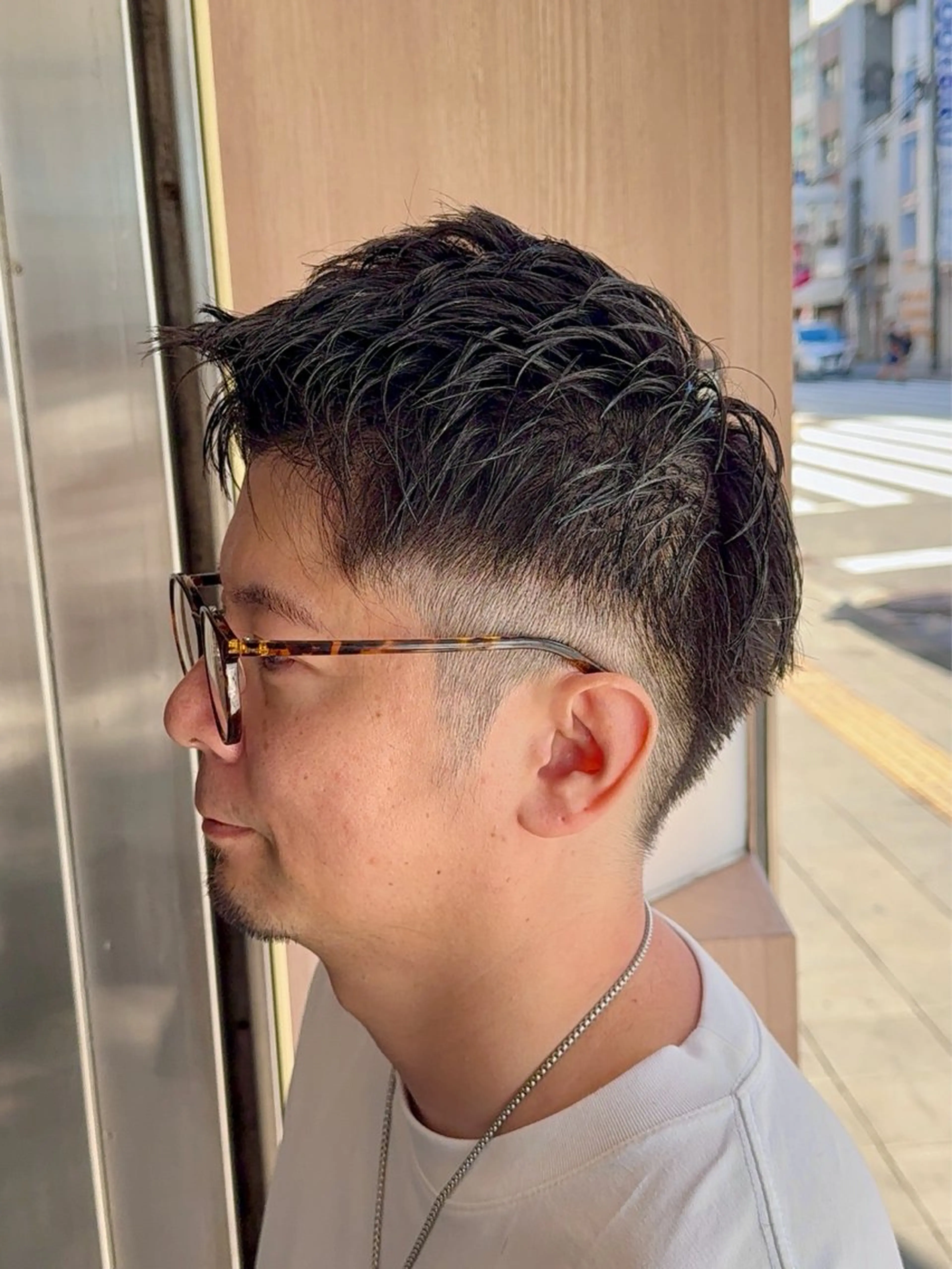 メンズ カット ヘアカラー 関 彩花のヘアスタイル