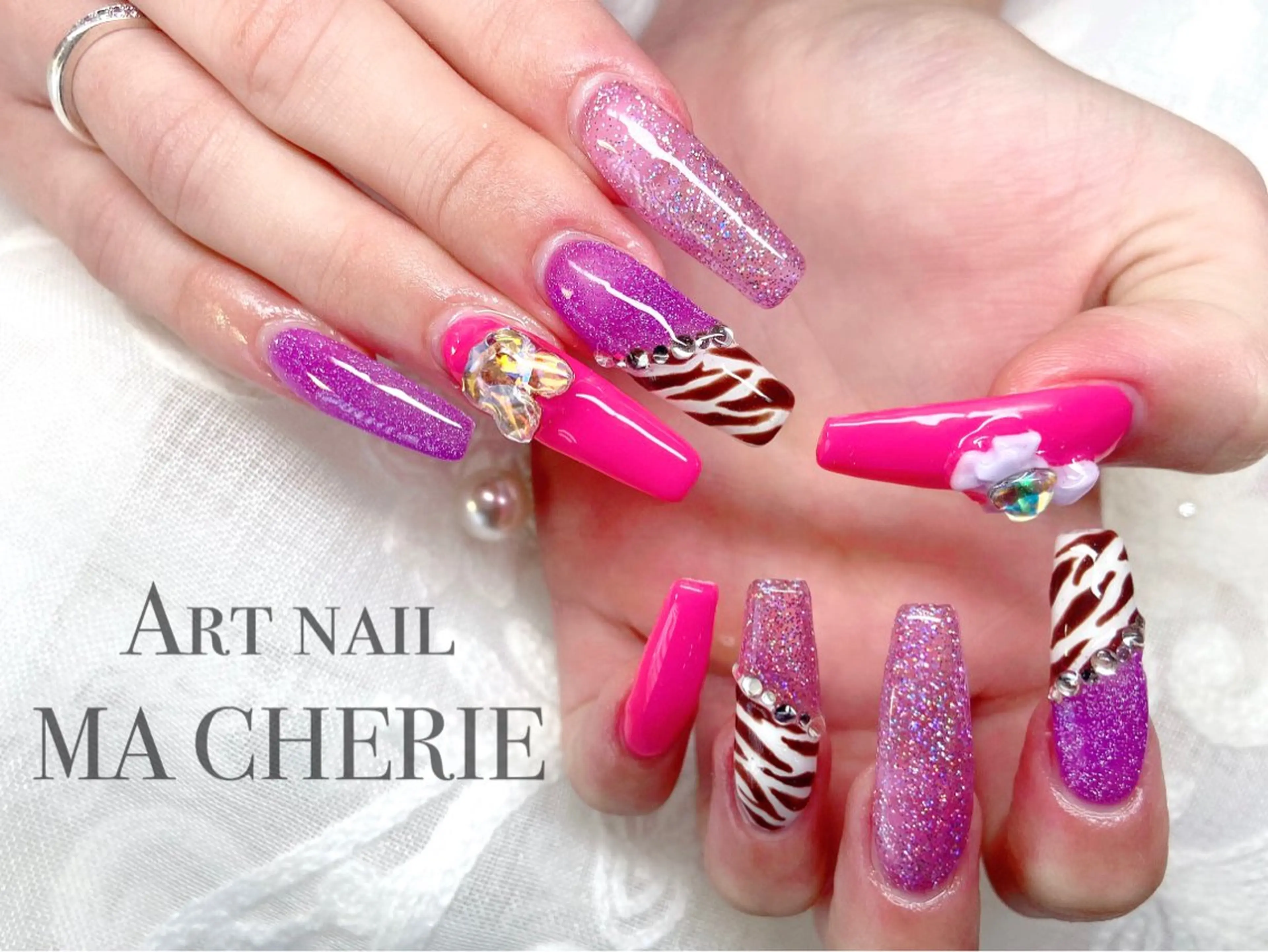 ネイル ハンドネイル Art nail MA CHERIE所属・Mii MA CHERIEのネイルデザイン
