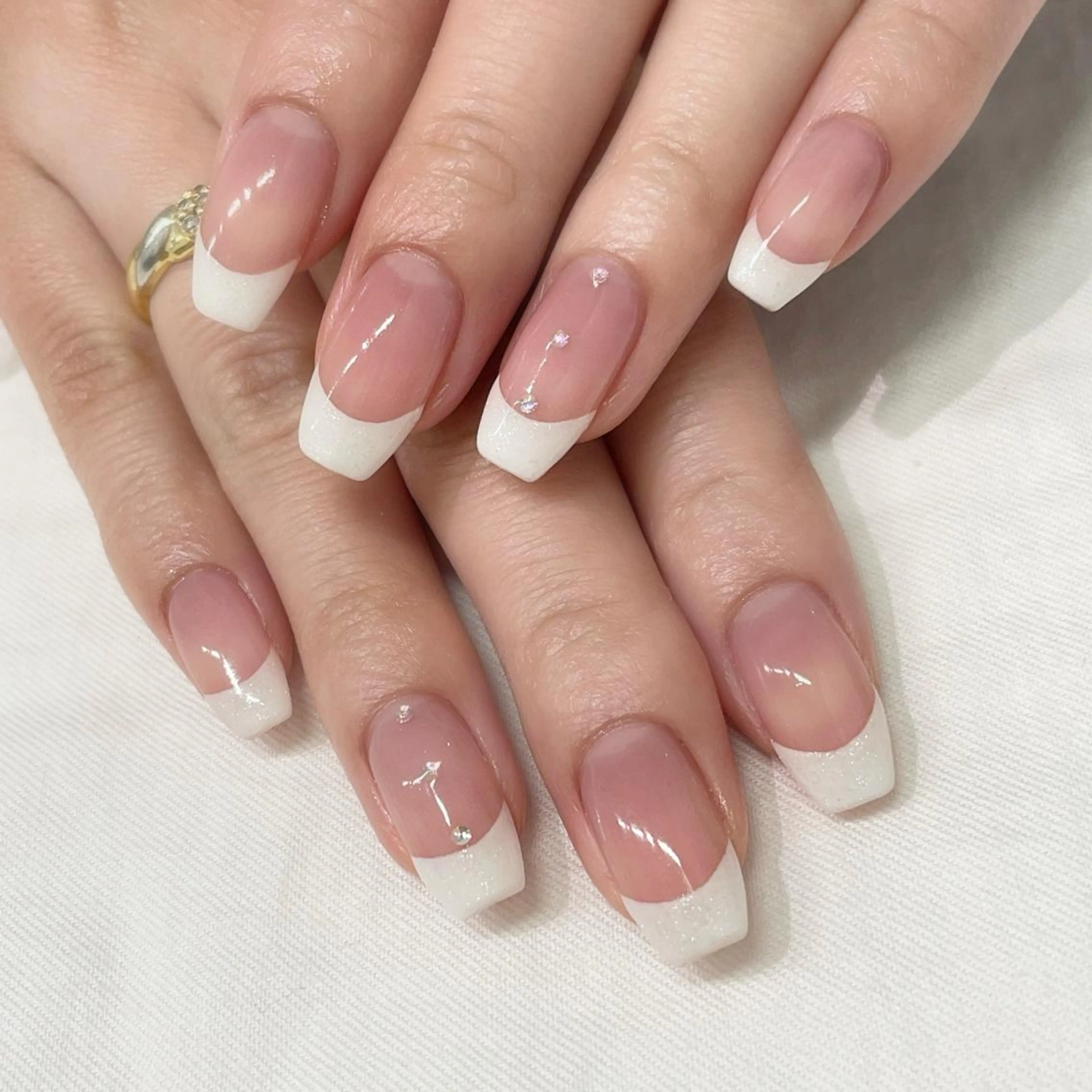 ネイル ハンドネイル 新宿代々木/韓国系 ワンホン/aya🫧のネイルデザイン