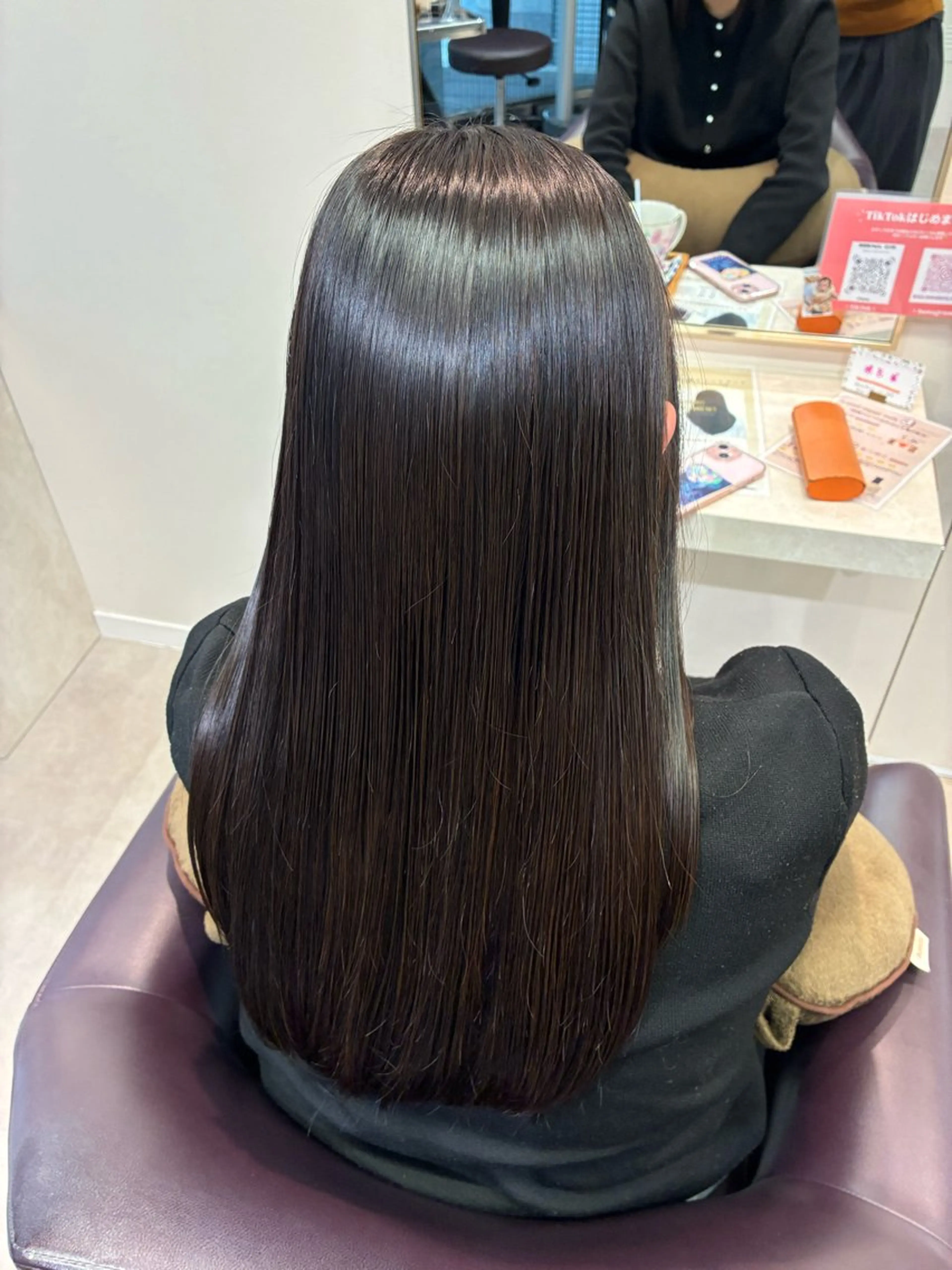 ロング 縮毛矯正 アレンジ/縮毛矯正 FACE。ゆのんのヘアスタイル