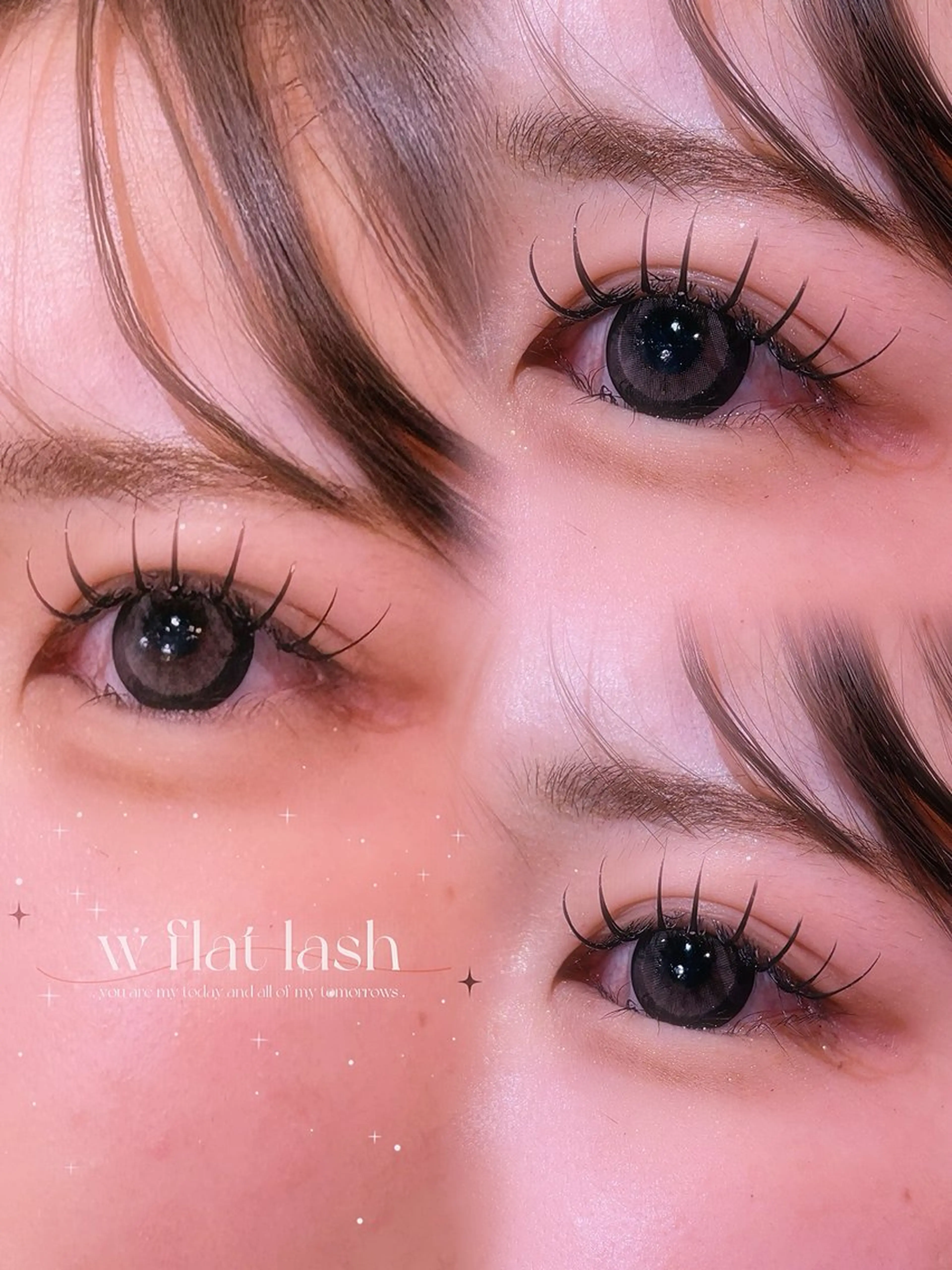 マツエク・マツパ マツエク Saki🎀/ 束感まつげ🫧のマツエク・マツパデザイン