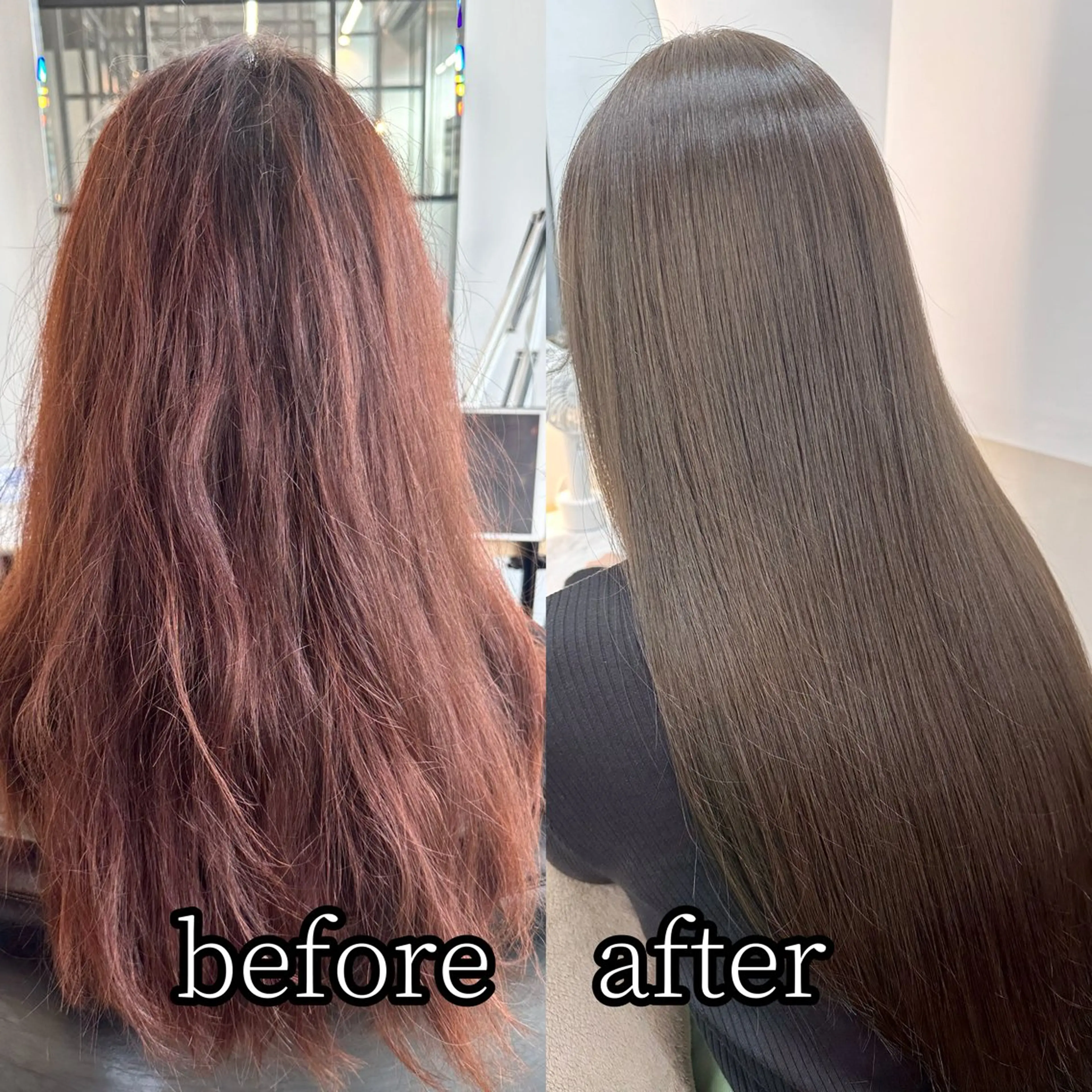 ロング カラー カット ヘアカラー トリートメント SENJYU所属・貴方以上に貴方の髪を 想う🌕野口昴夢のヘアスタイル