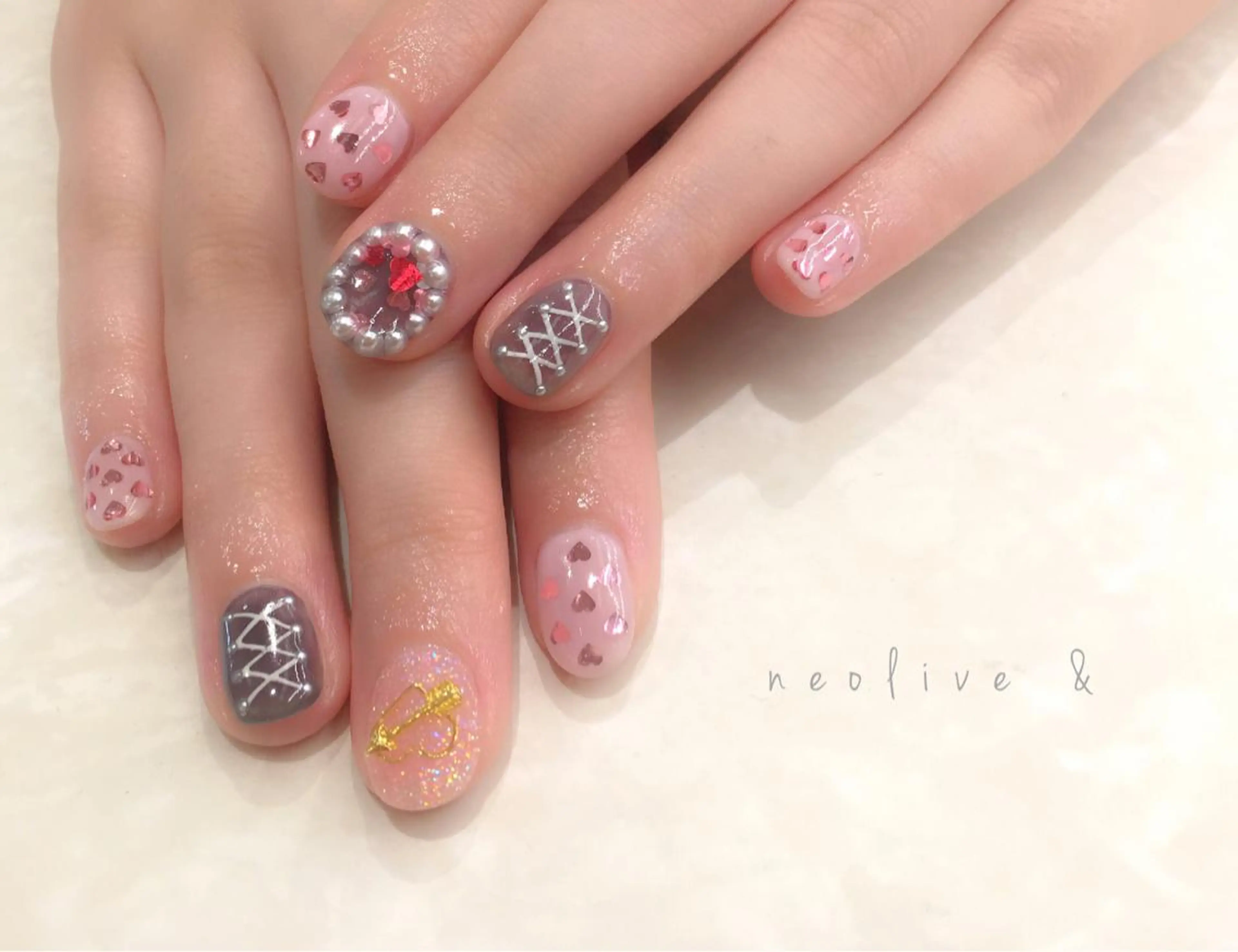 ネイル Yuriko Omi パラジェル/渋谷のネイルデザイン