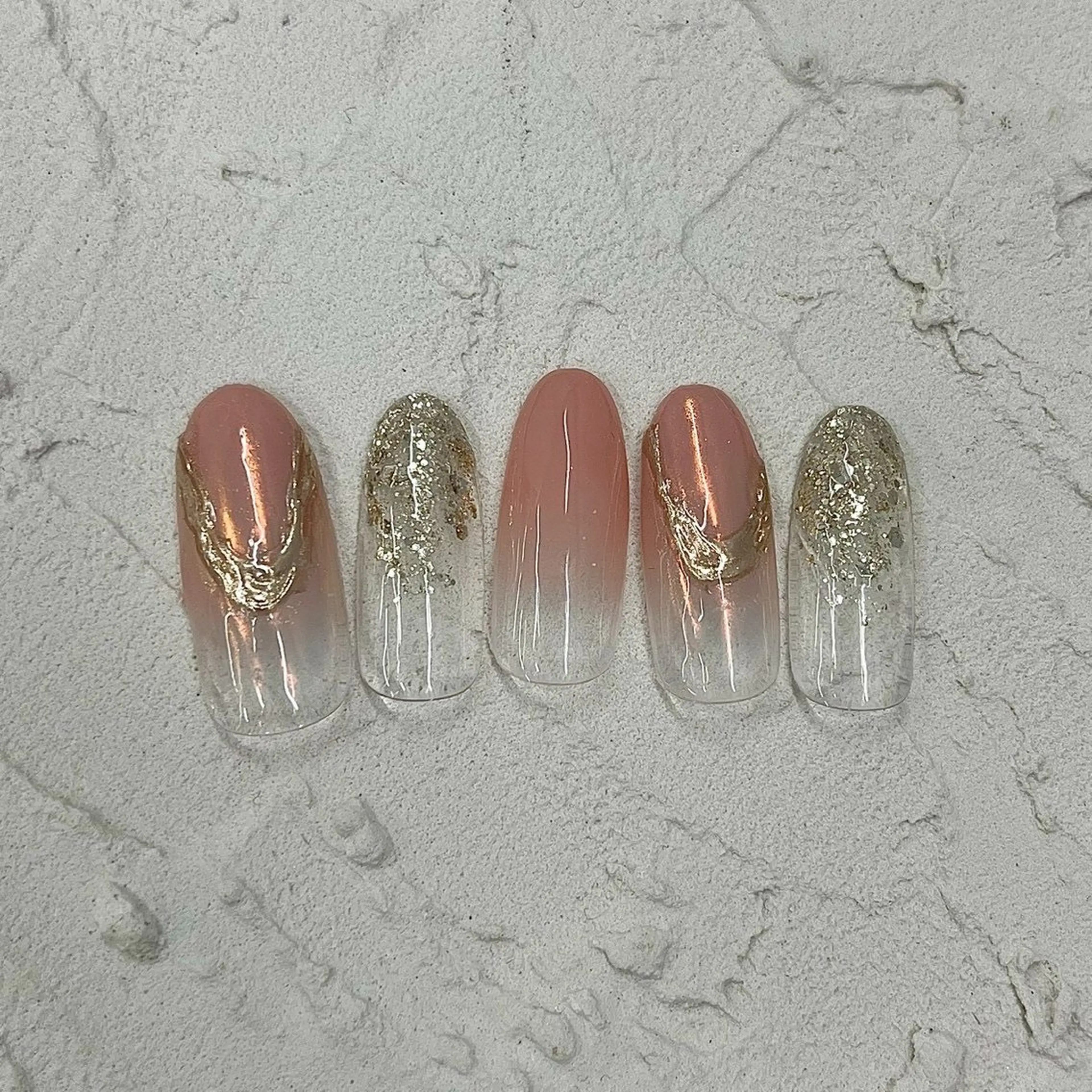 ネイル ⭐︎休業中の練習⭐︎ JNA認定講師髙橋のネイルデザイン