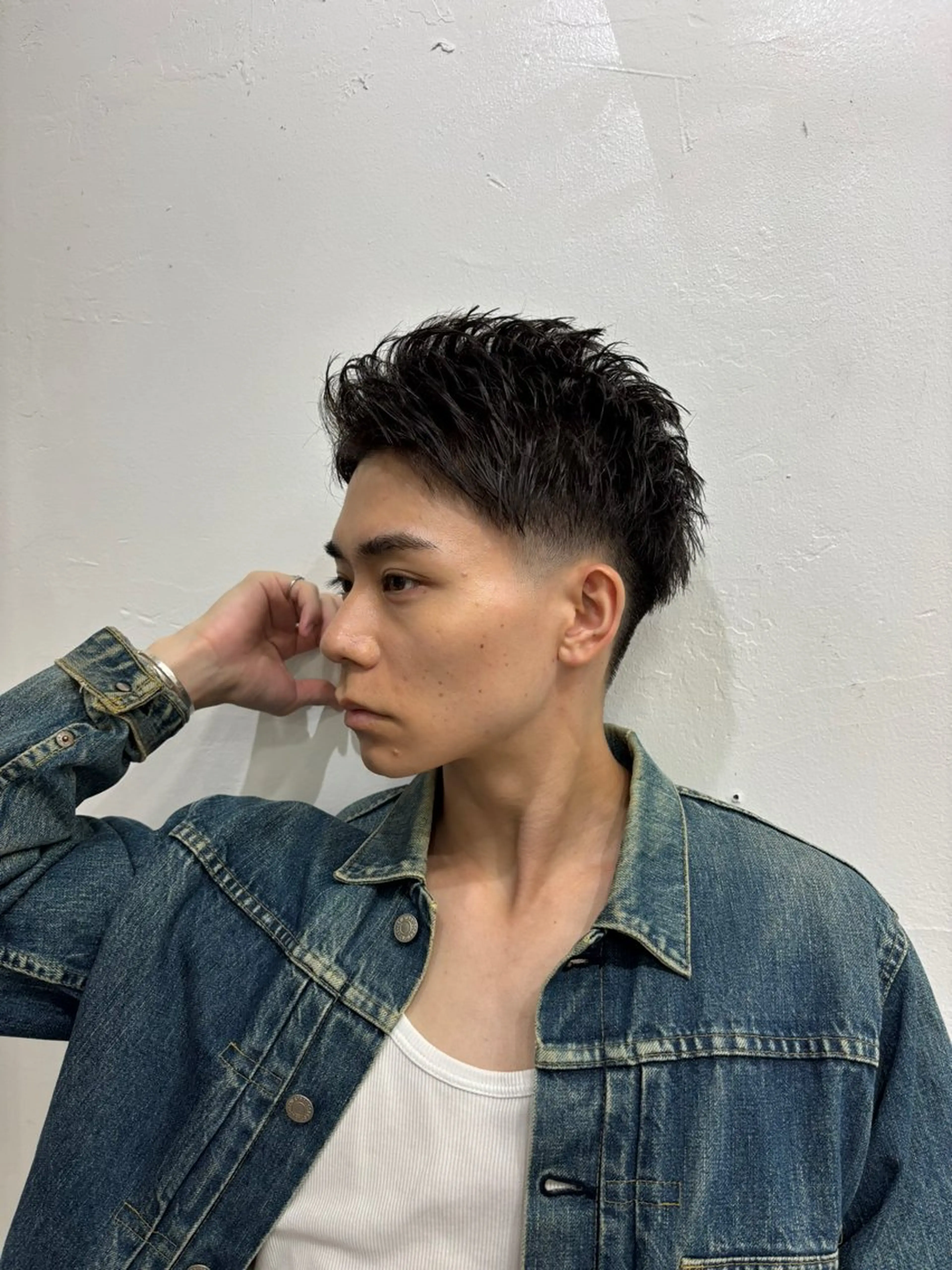 スパイキーショート+眉カット💇‍♂️の写真