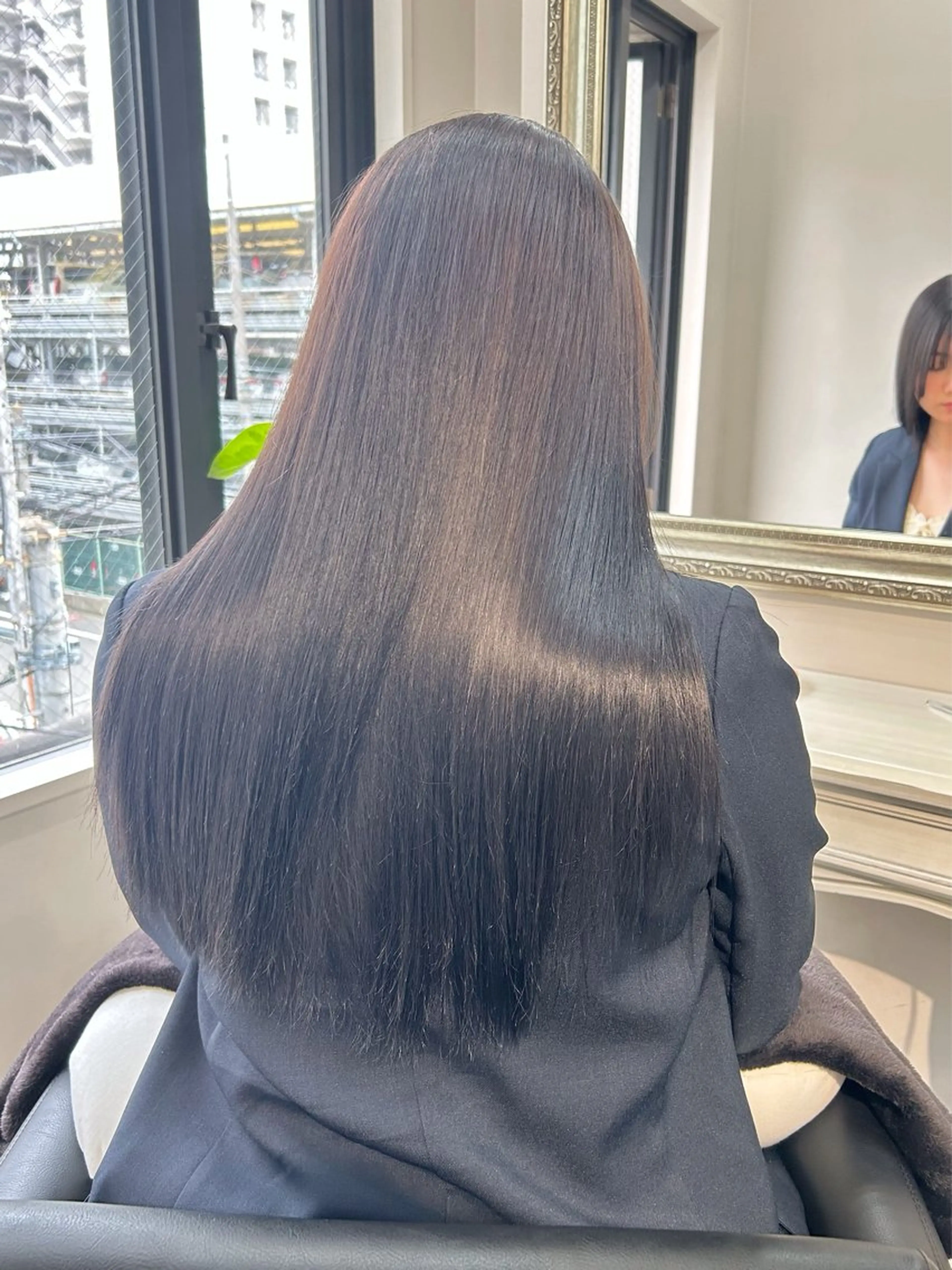 ロング カット 縮毛矯正 トリートメント 💎艶髪ロング💎 店長 田上貫太のヘアスタイル