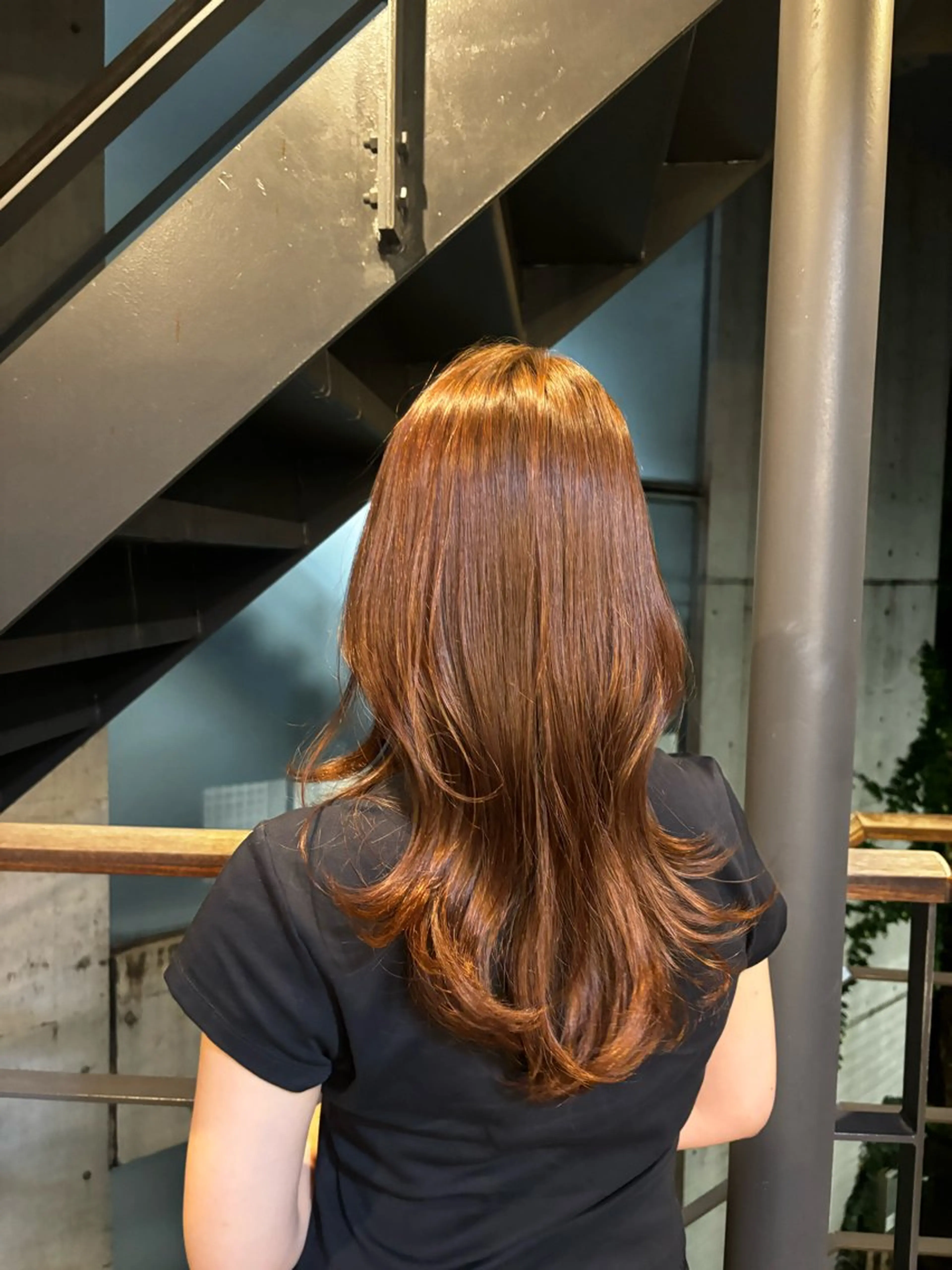 ロング 韓国スタイル Akiraのヘアスタイル