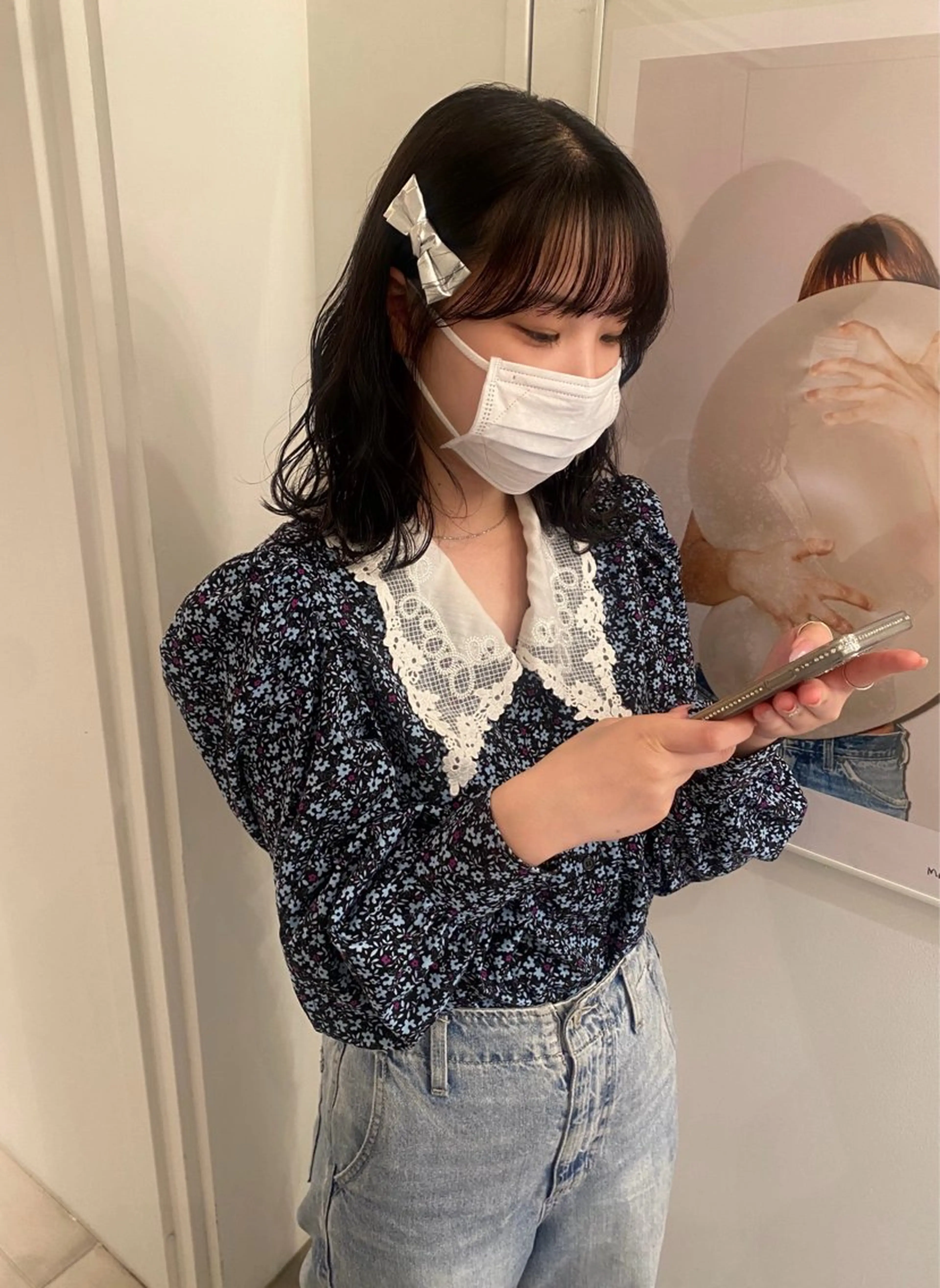 ミディアム カラー カット riria/ボブ /ブラウンカラー🎀のヘアスタイル