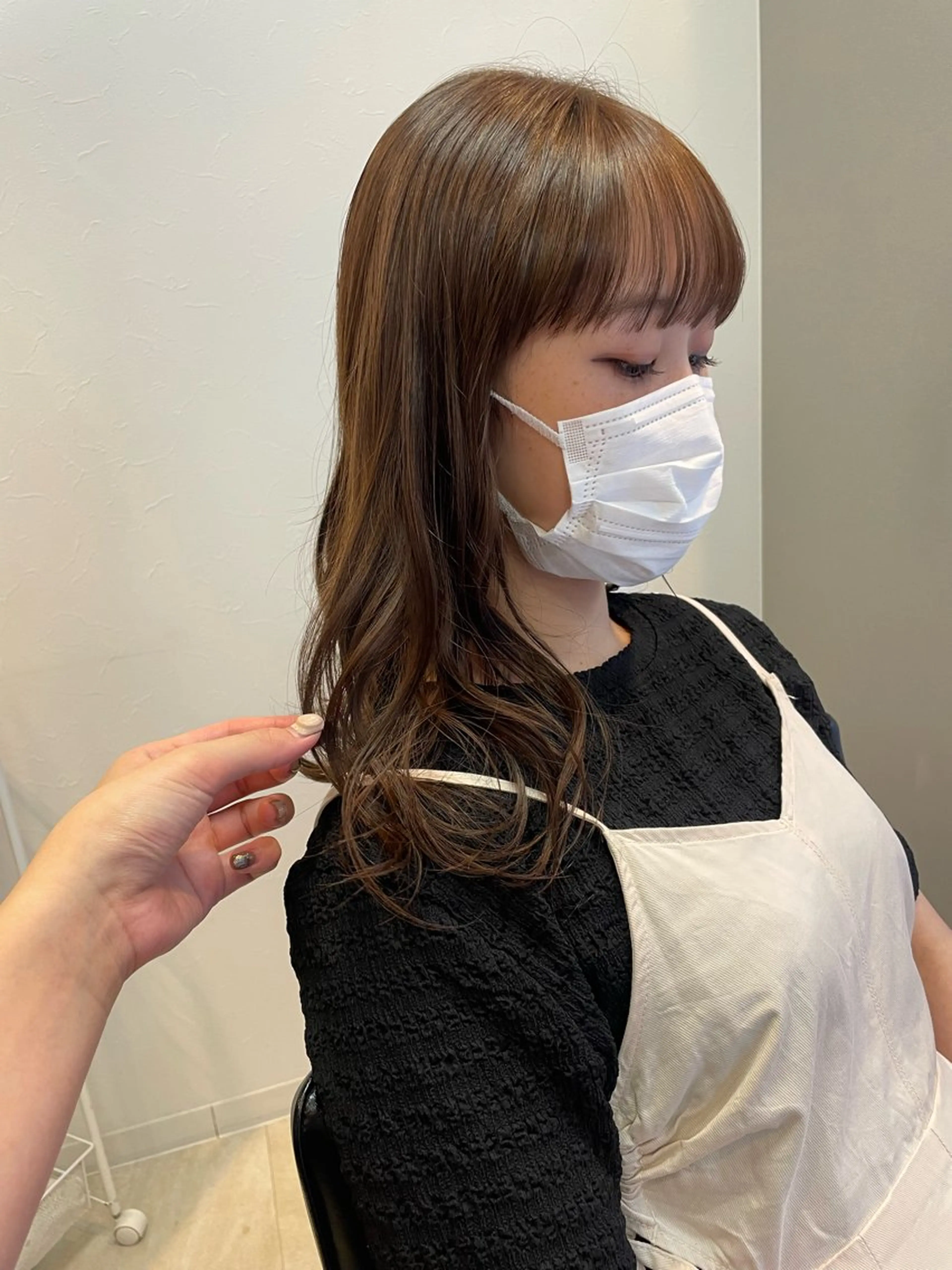 セミロング カラー 🍨モテベージュ🩰 miraiのヘアスタイル