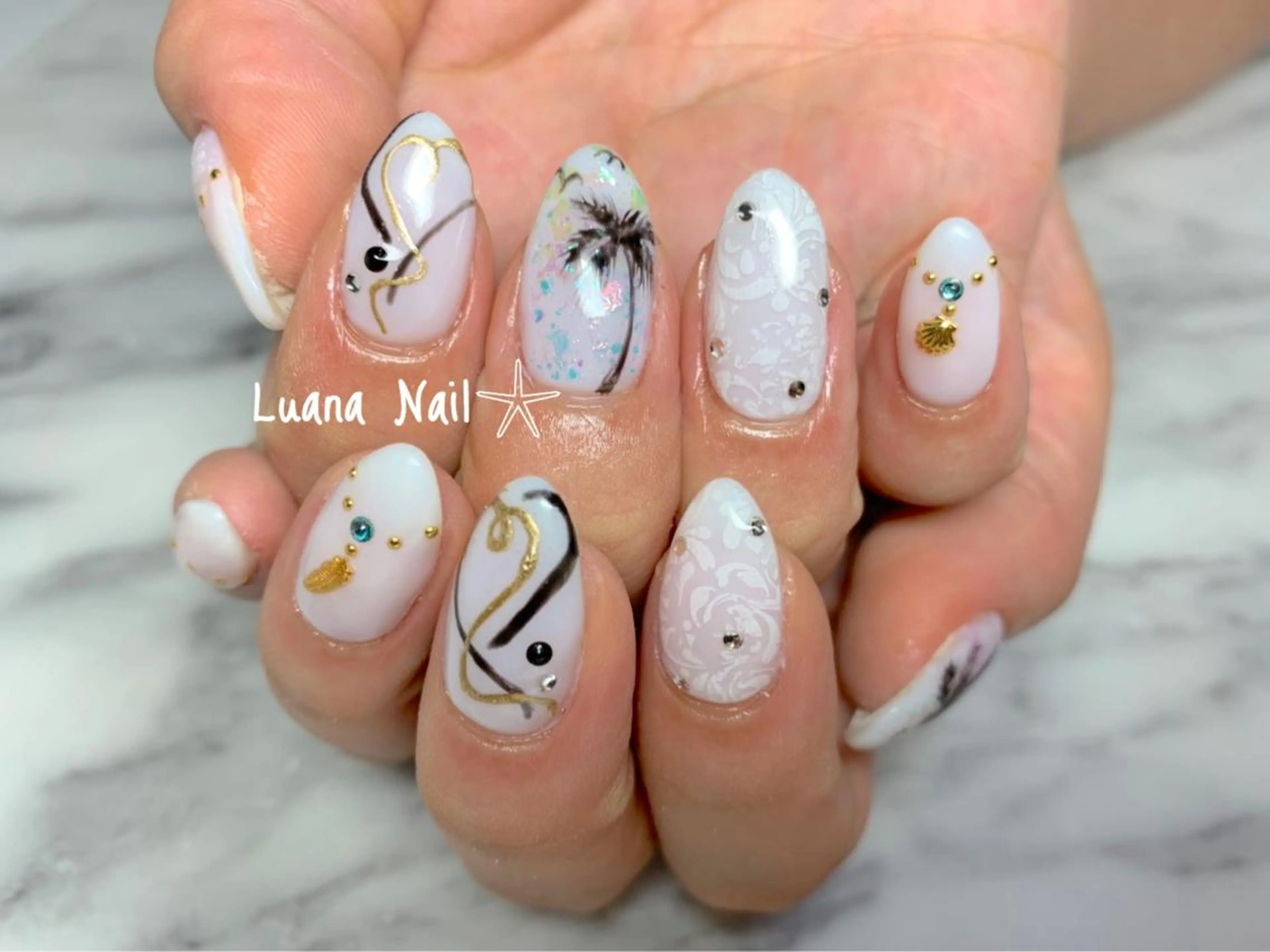 ネイル ハンドネイル BeauJu by Luana Nail所属・BeauJu by Luana Nailのネイルデザイン