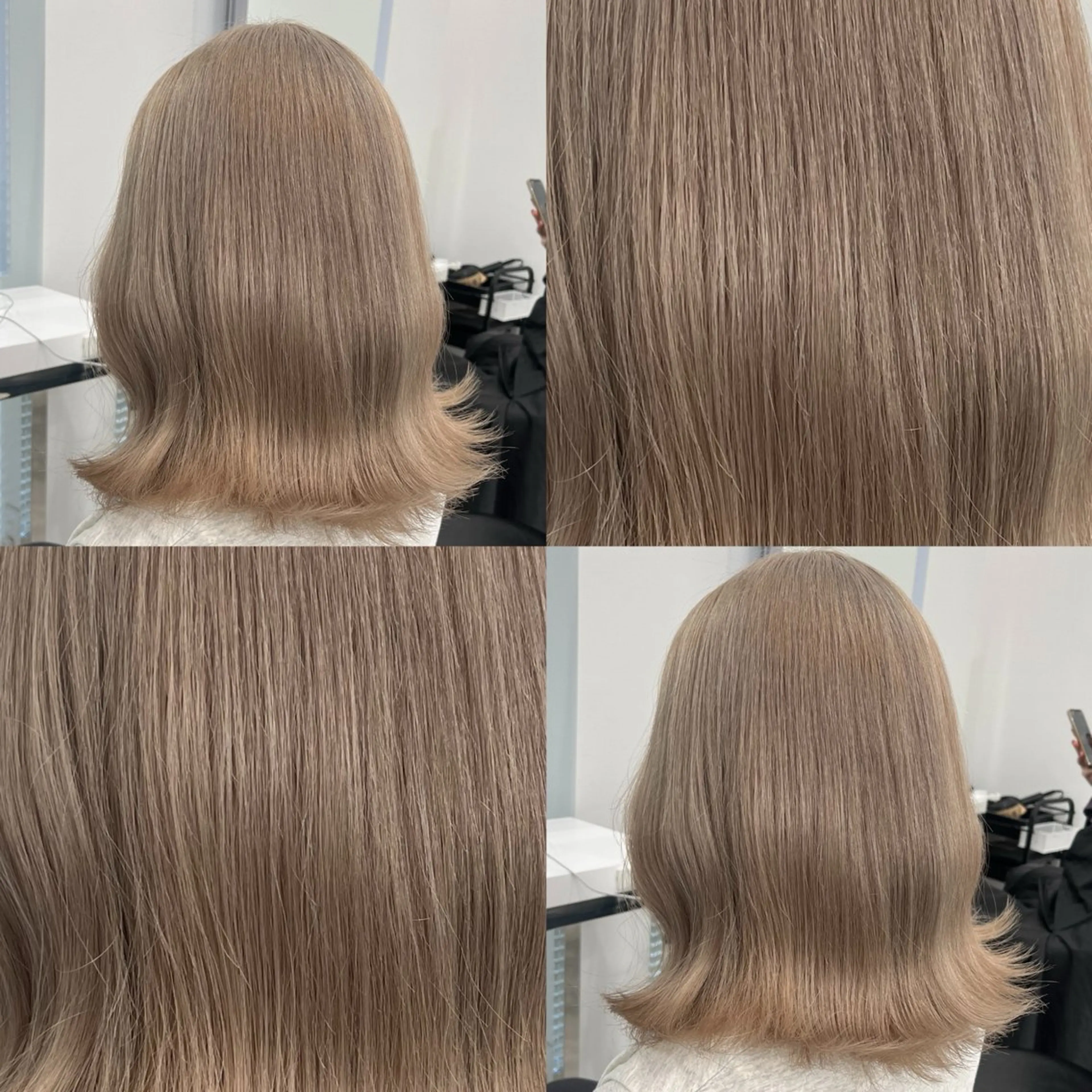 ロング カラー ブリーチ ダブルカラー 髪質改善 ヘアカラー トリートメント ヘッドスパ ヘアセット 💖SAE💖 銀座美容師のヘアスタイル