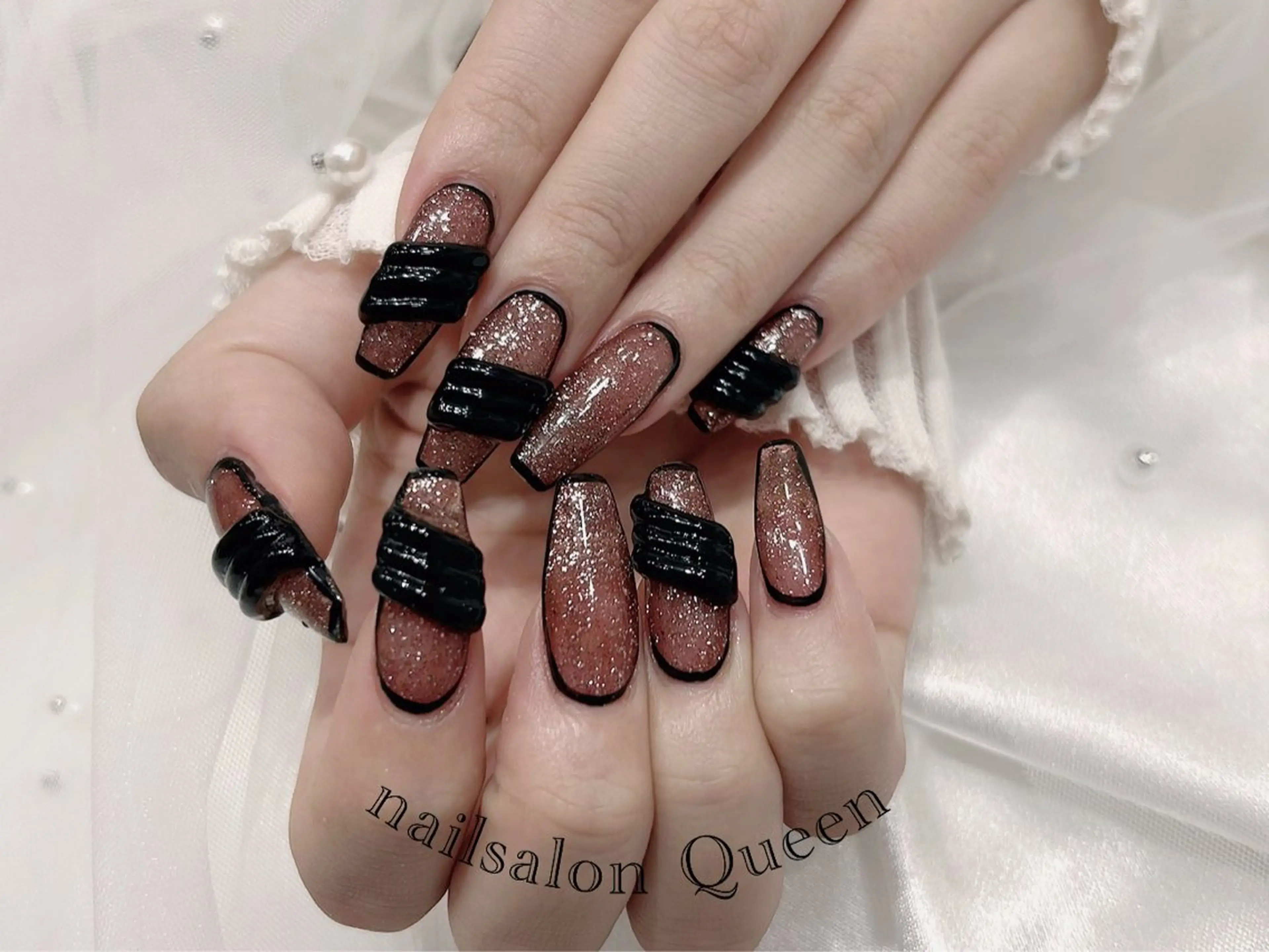 ネイル ハンドネイル ネイルサロンクイーン 東京/新宿/大久保のネイルデザイン