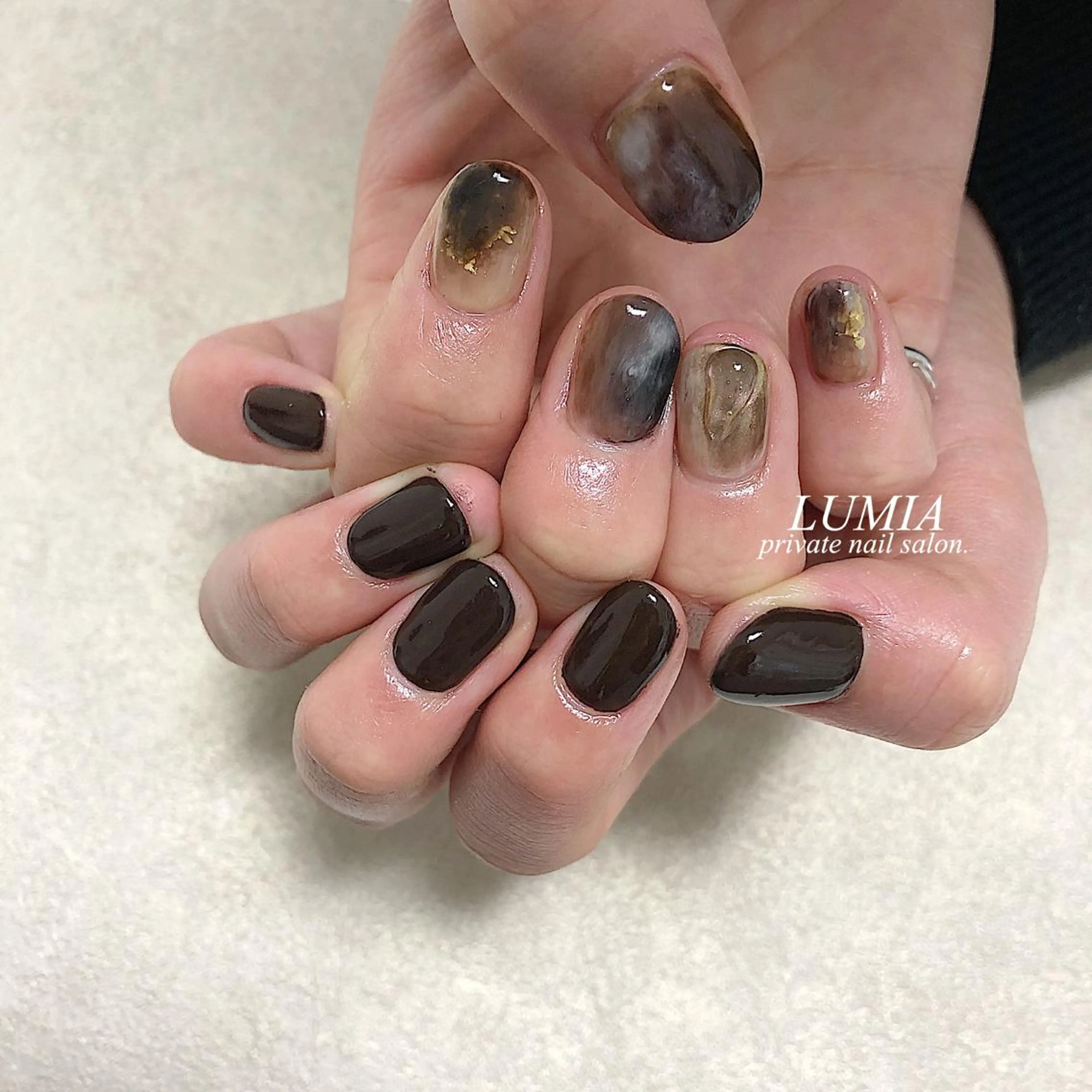 ネイル nail&eyelash Rine所属・Rine 放出 (リネ)のネイルデザイン