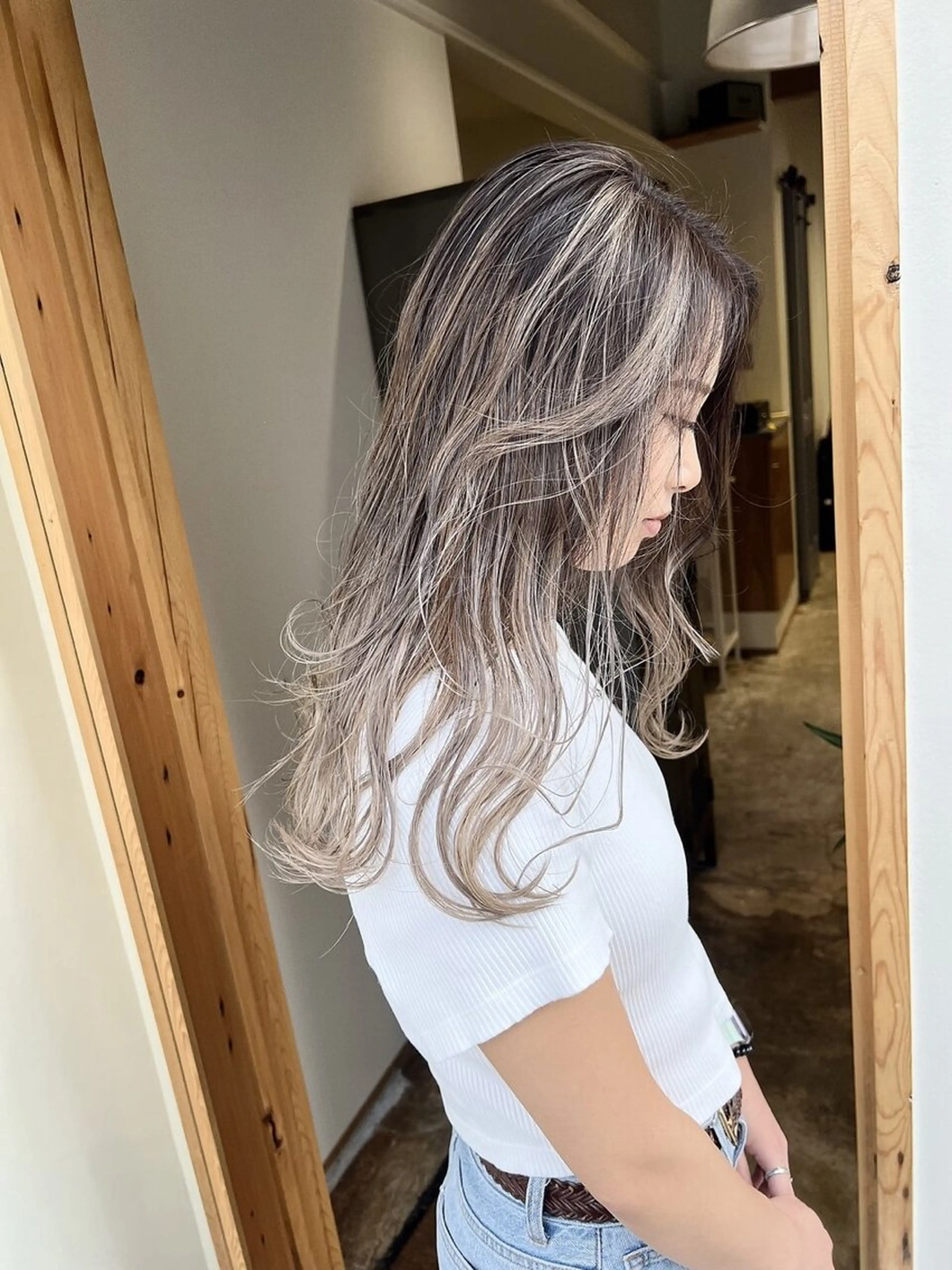 ハイライト＋カラー+カット+リンケージトトリートメントの写真