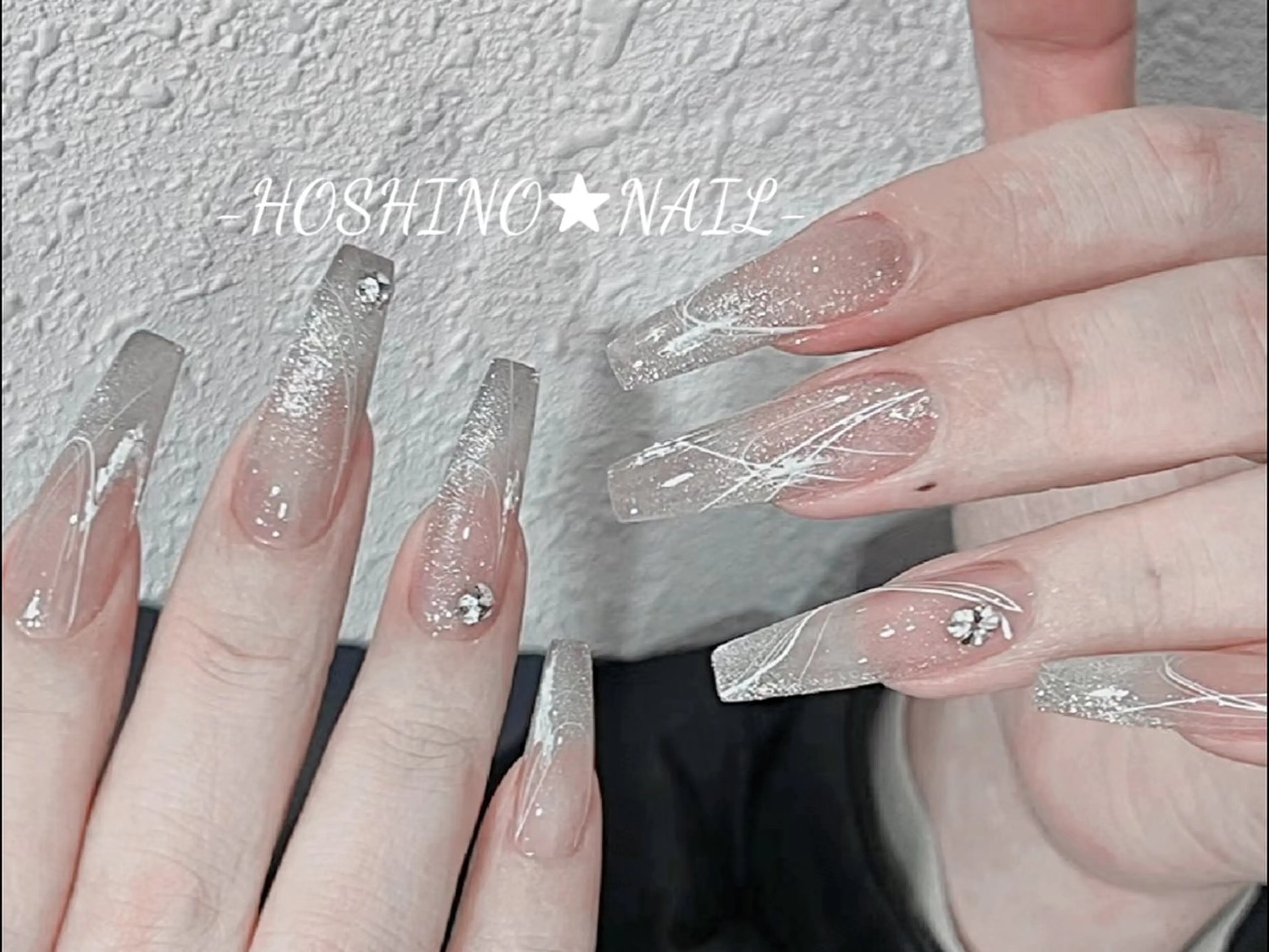 ネイル 長さ出し フットネイル フレンチネイル ジェルネイル 韓国ネイル ハンドネイル ★HOSHINO NAIL★新宿店のネイルデザイン