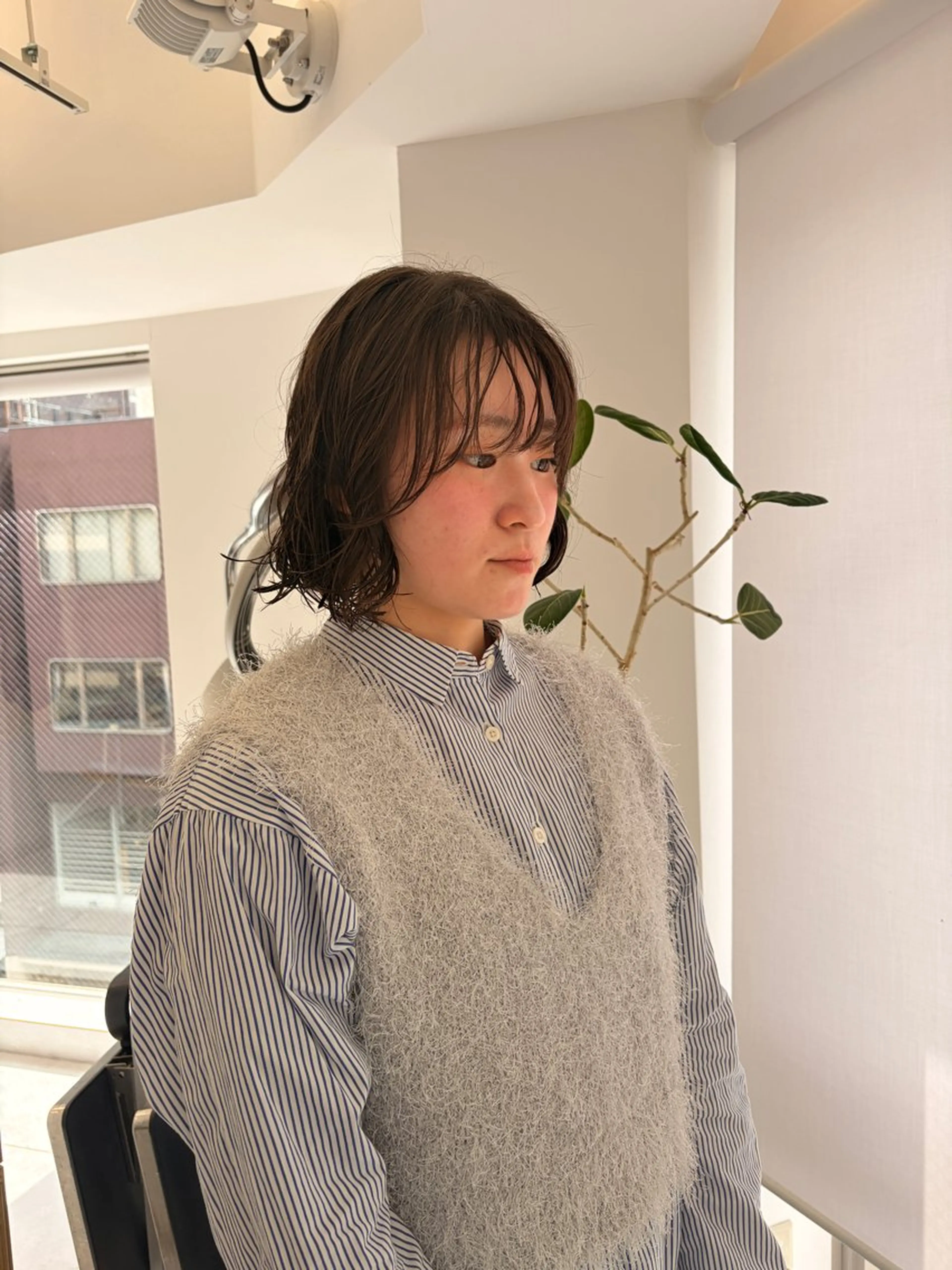 ミディアム パーマ カット パーマ 🍓似合わせカット× パーマ/矢木🍓のヘアスタイル