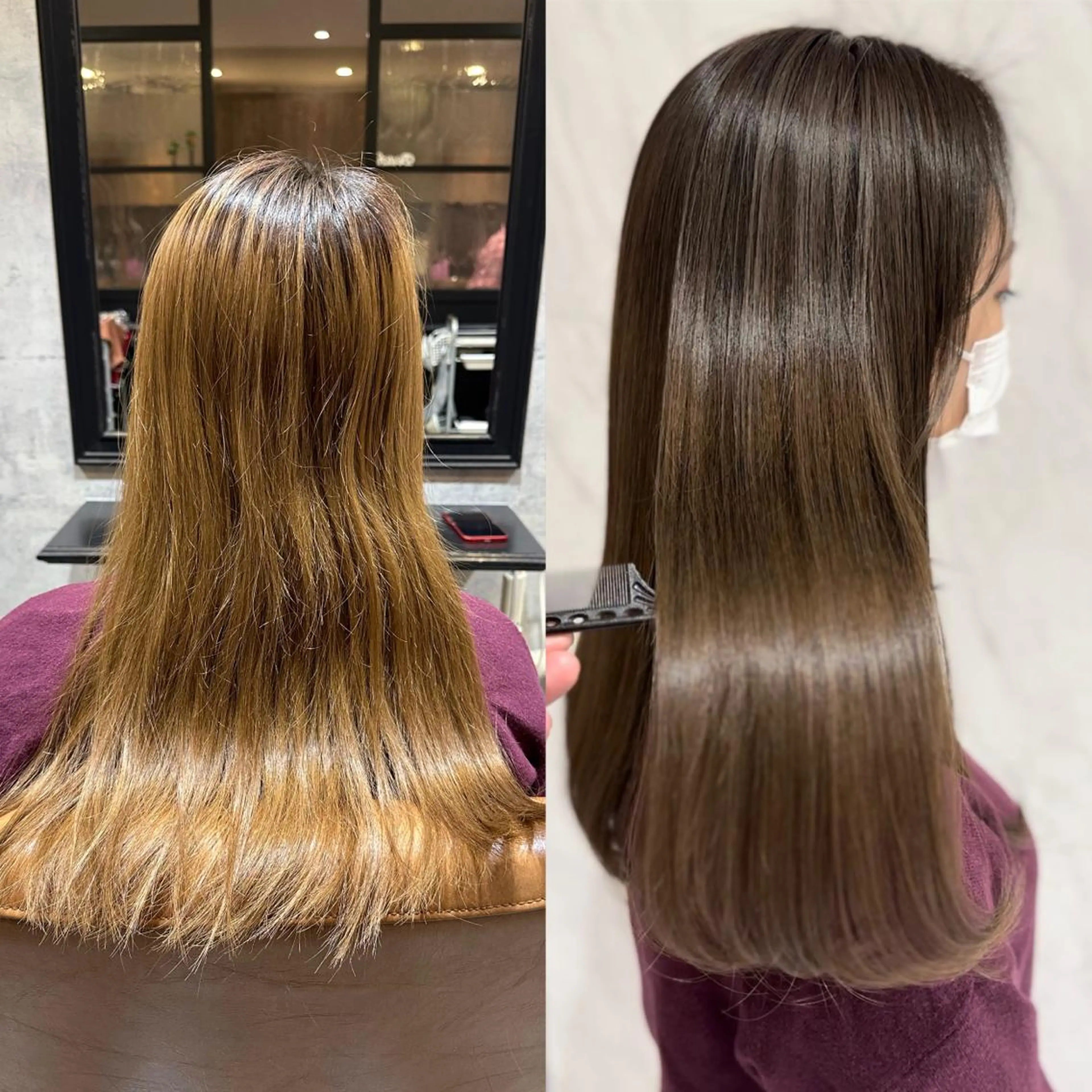 ロング カラー 髪質改善/縮毛矯正 /naokiのヘアスタイル