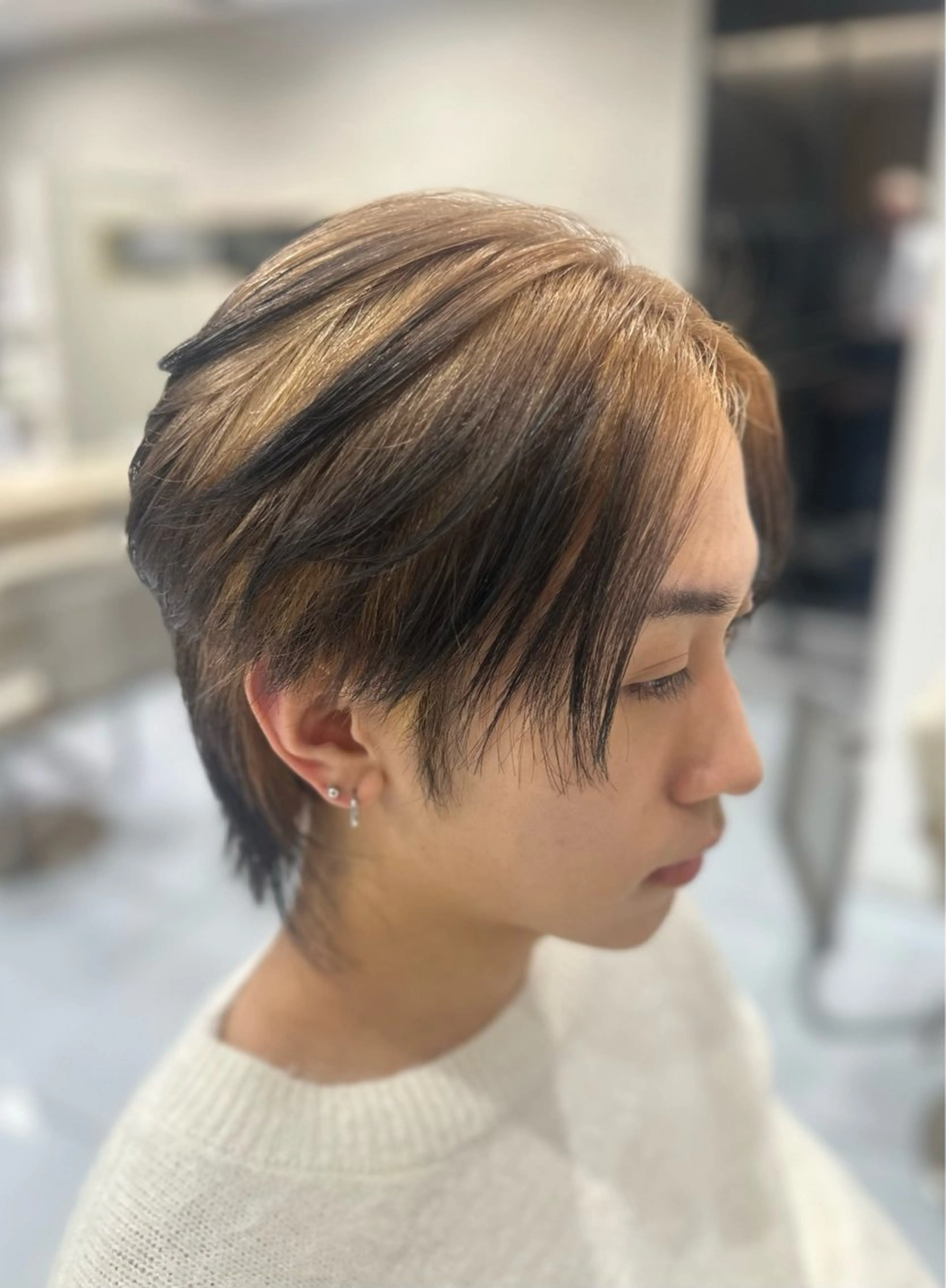 ショート ヘアカラー トリートメント ブリーチカラー特化 美容師/𝕐𝕌𝕀のヘアスタイル
