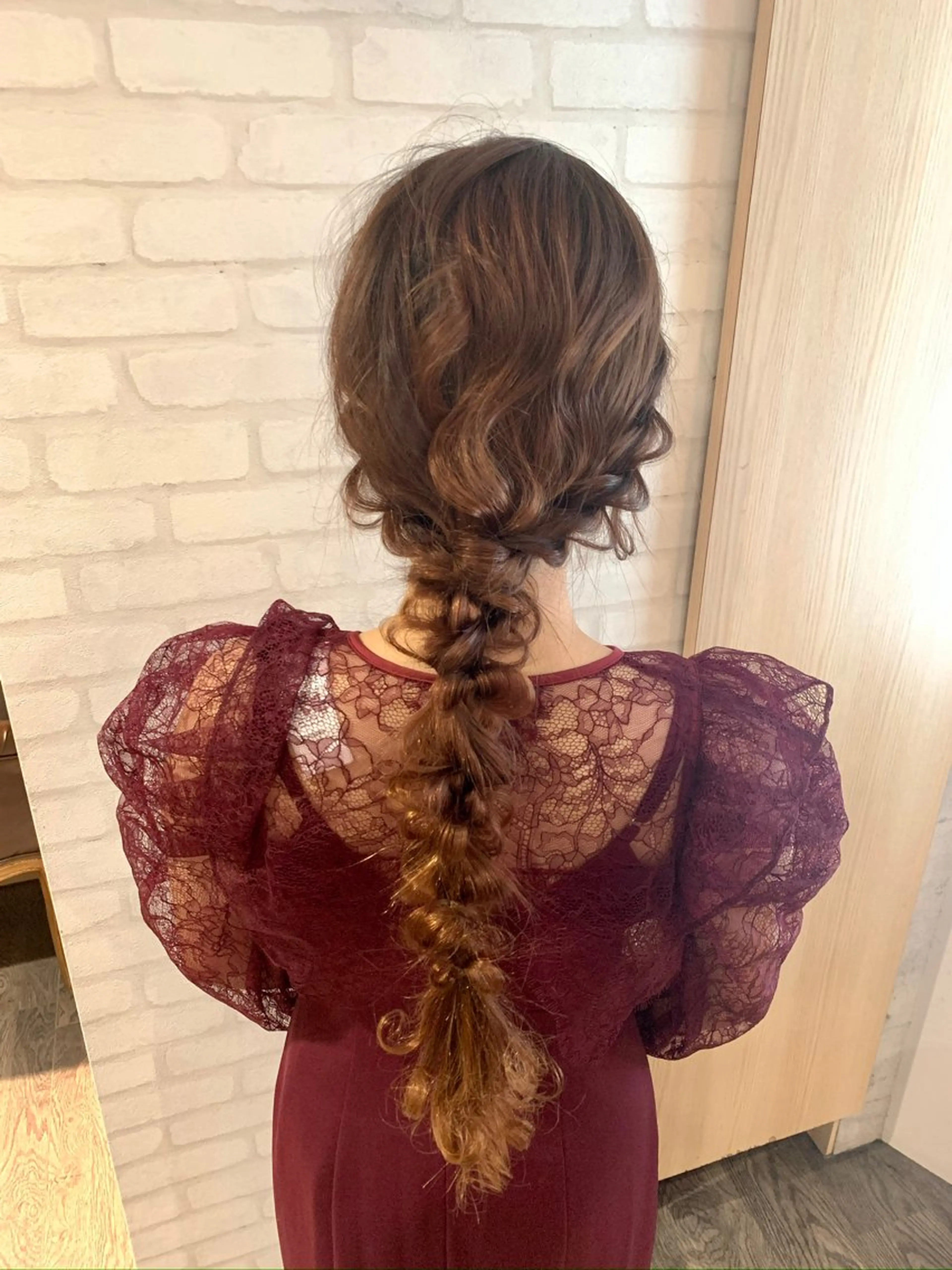 ロング 中川歩 髪質改善 ツヤカラー【横浜】のヘアスタイル