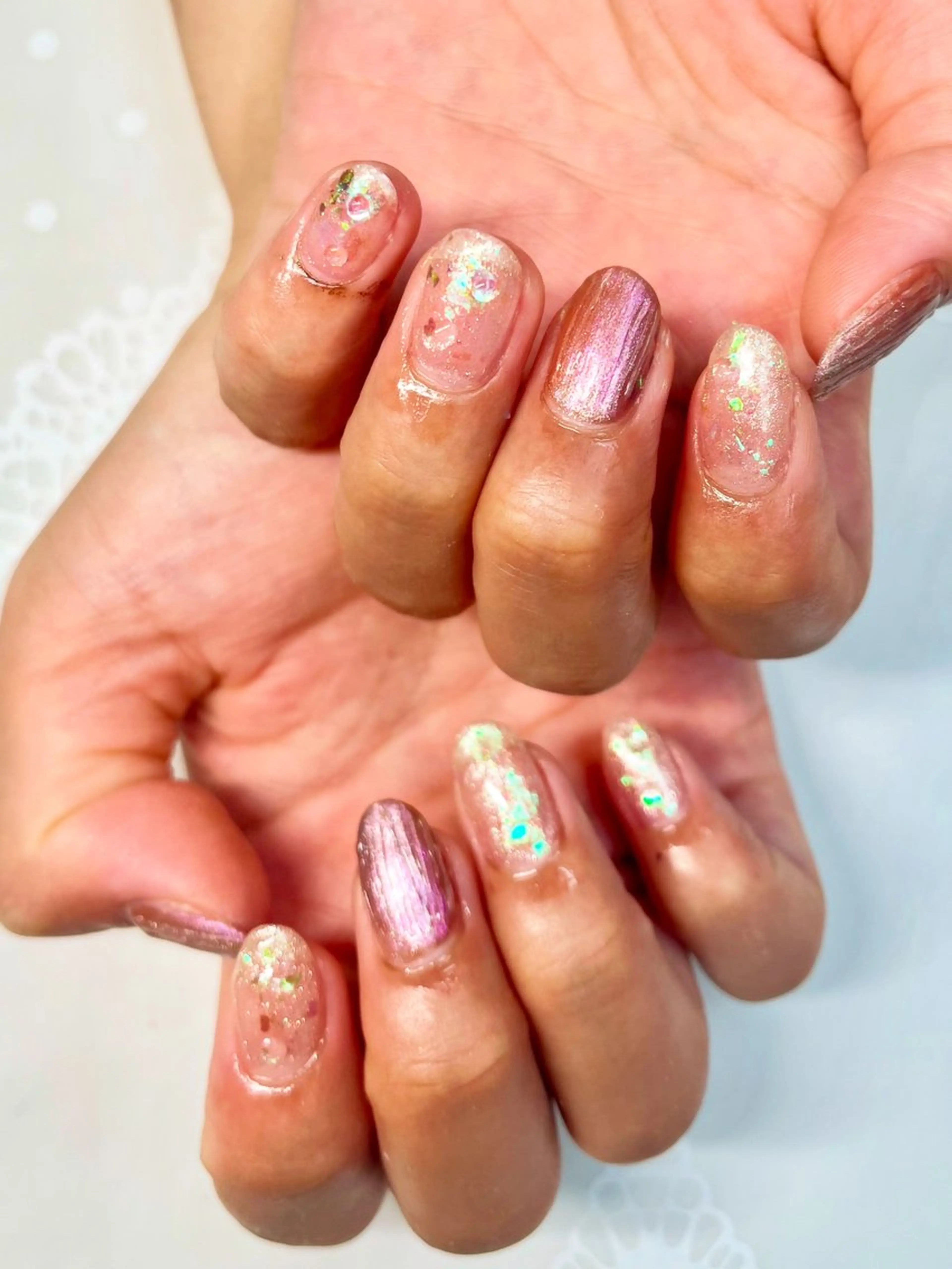 ネイル ハンドネイル 新宿ネイルサロン ジェミディローサ所属・新宿ネイルサロン ジェミディローサのネイルデザイン