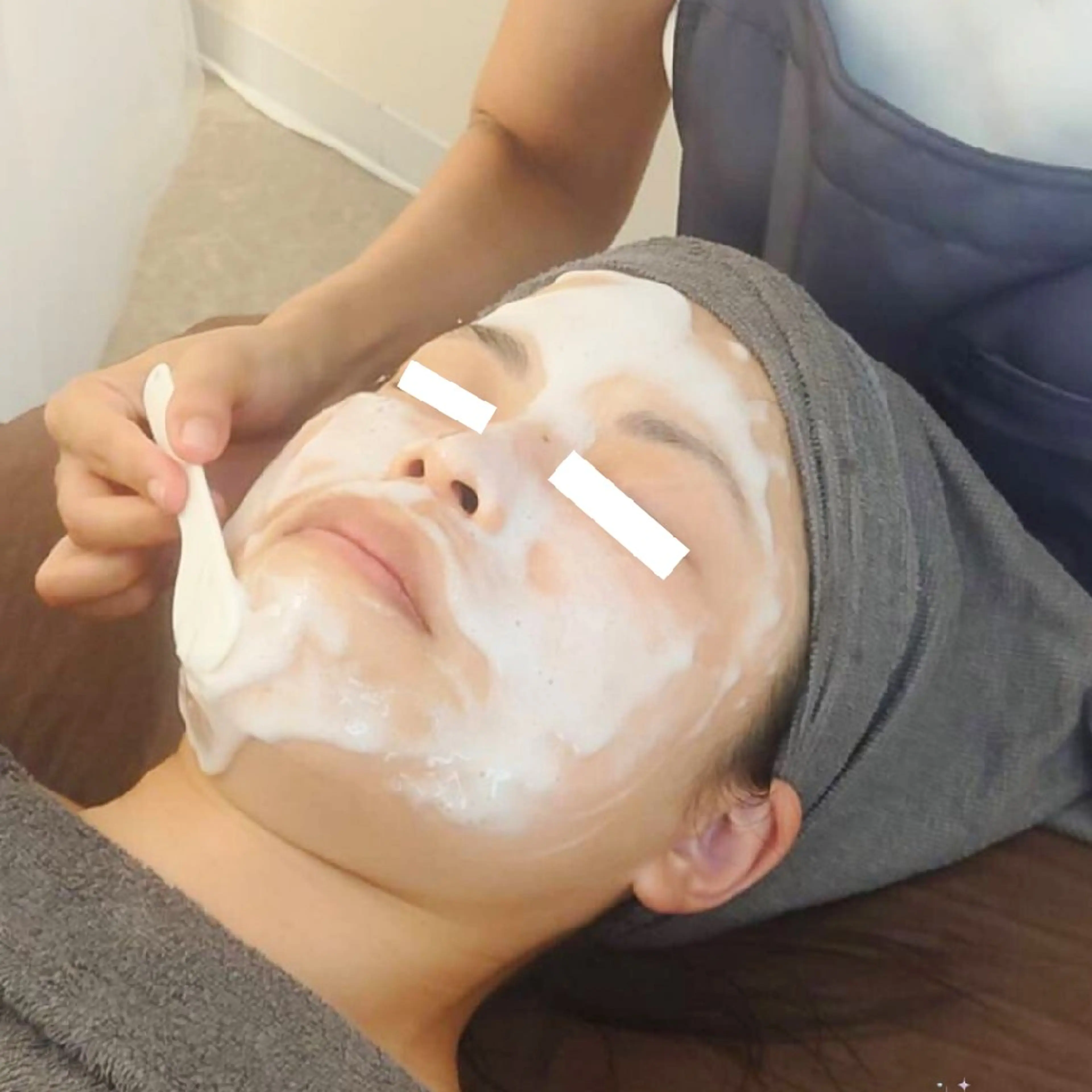 《毛穴も赤ニキビもケアしたい》毛穴洗浄×鎮静フェイシャル 90分 デコルテ&ショルダー&ヘッドマッサージ付きの写真