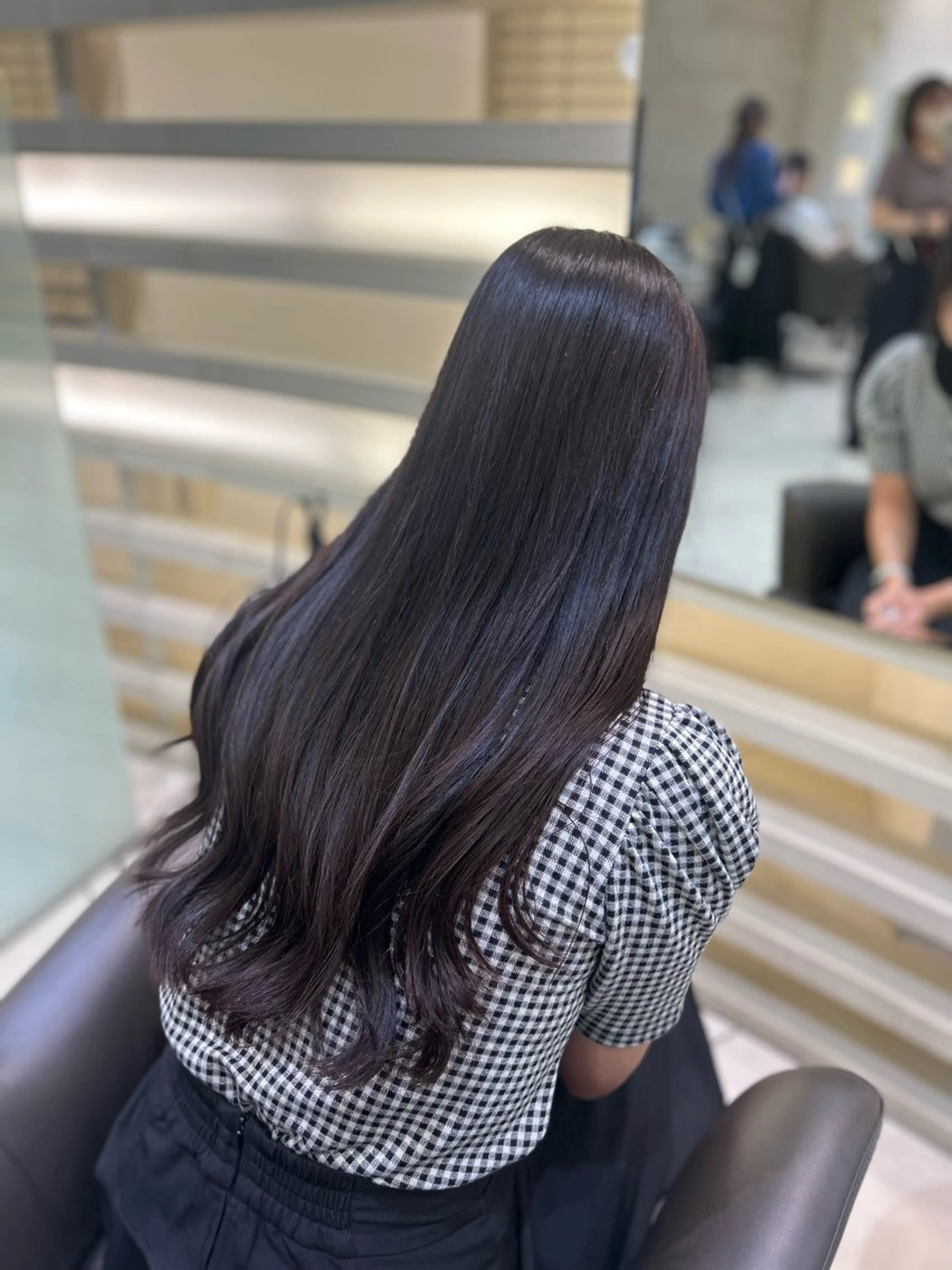 ロング カラー ヘアアレンジ カチモリ個性派カラー AKANE❤️‍🔥のヘアスタイル