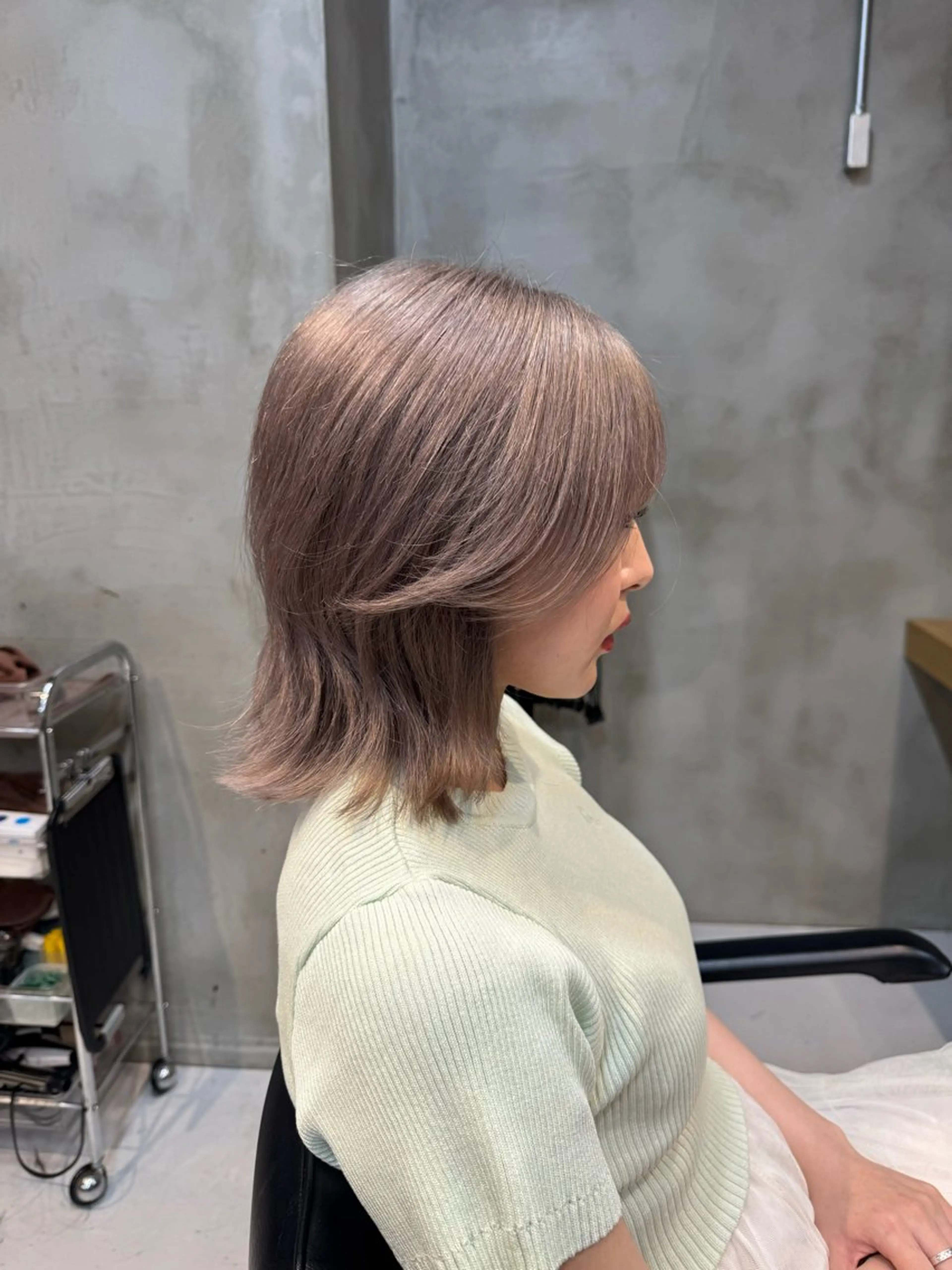 ミディアム カラー fifth大川 尚輝のヘアスタイル