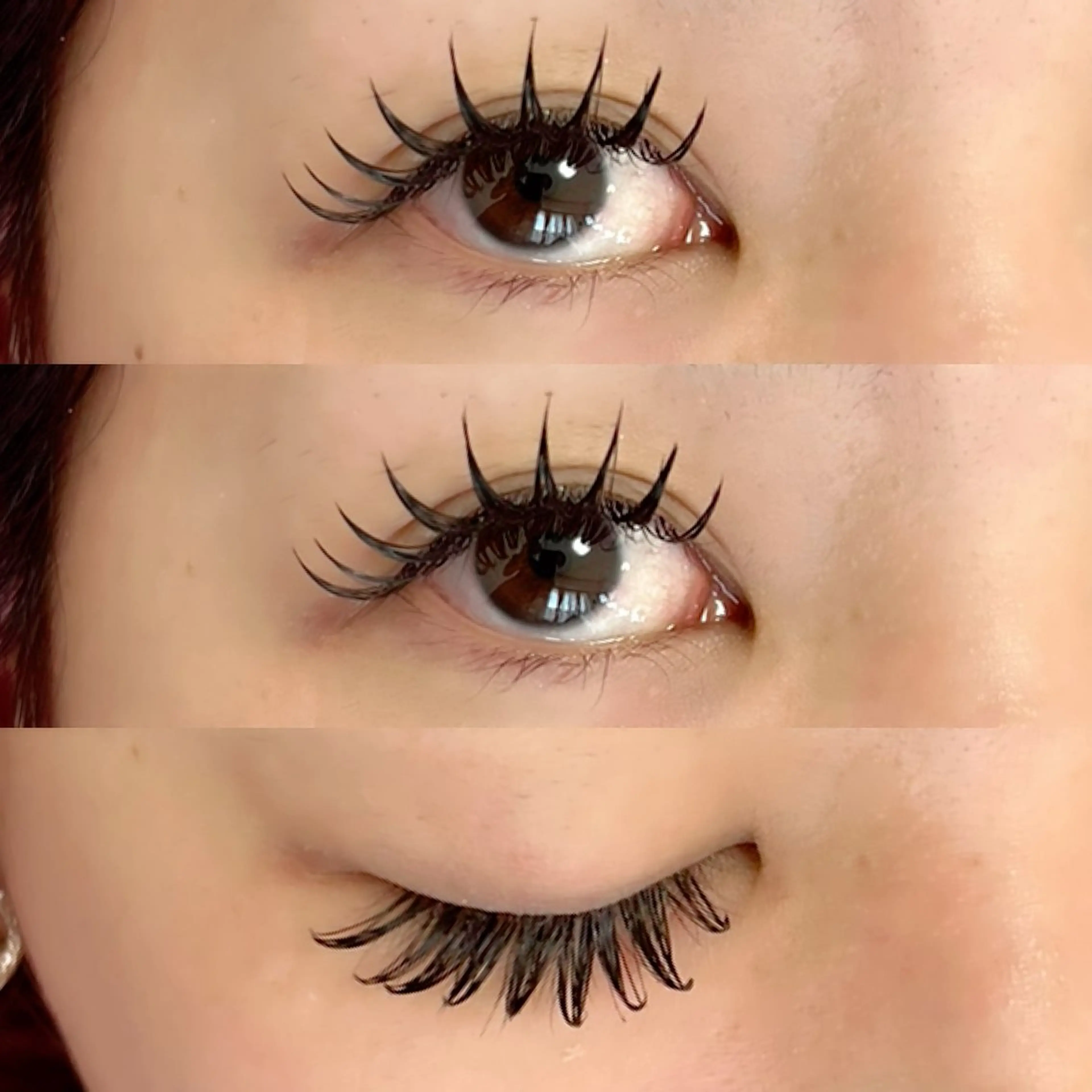 マツエク・マツパ マツエク 【那覇/束感まつ毛】 ｷｬﾒﾙのマツエク・マツパデザイン