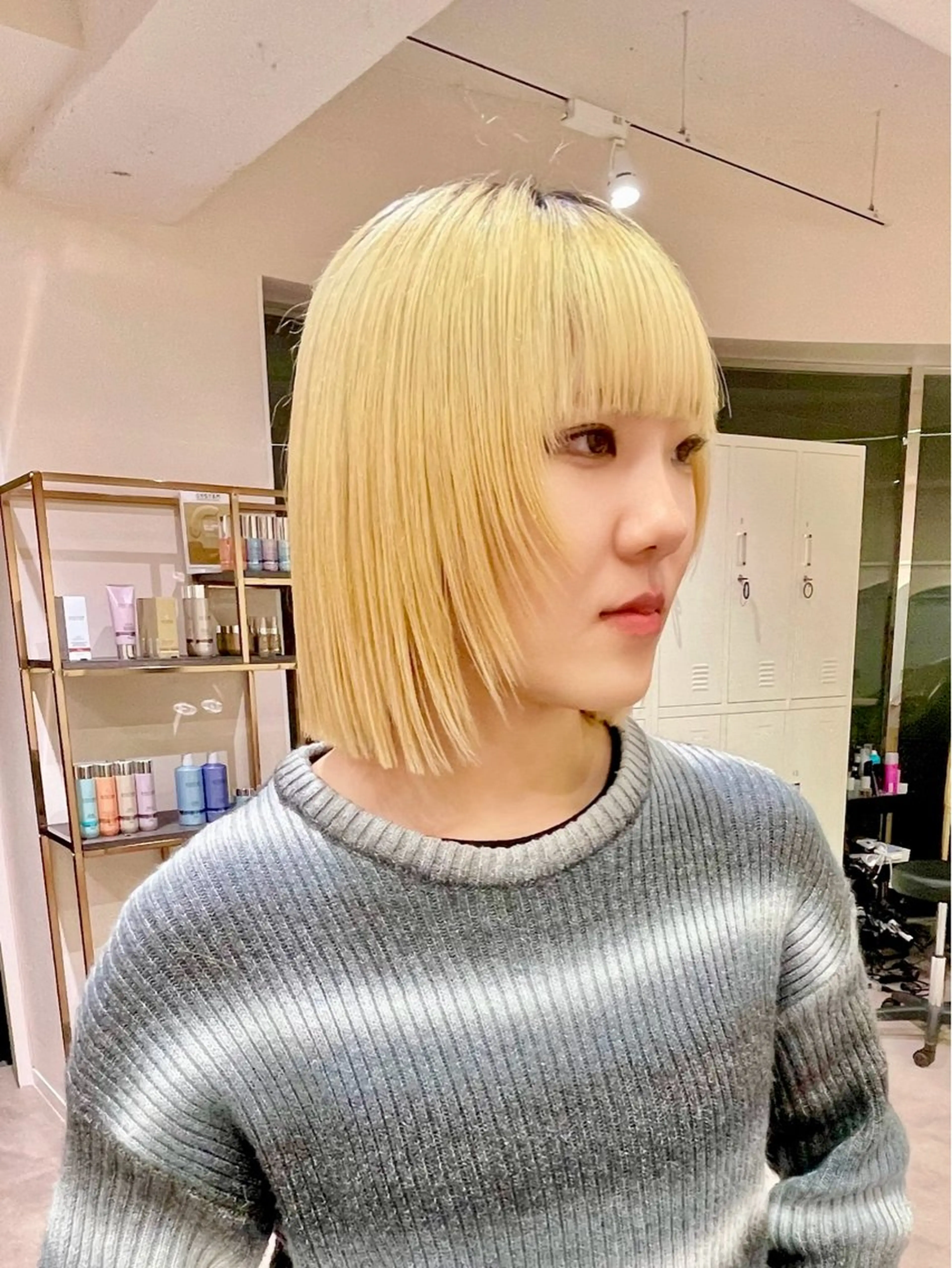 ミディアム カラー カット ヘアカラー トリートメント ショート/ボブ 🌟齋藤ほのかのヘアスタイル