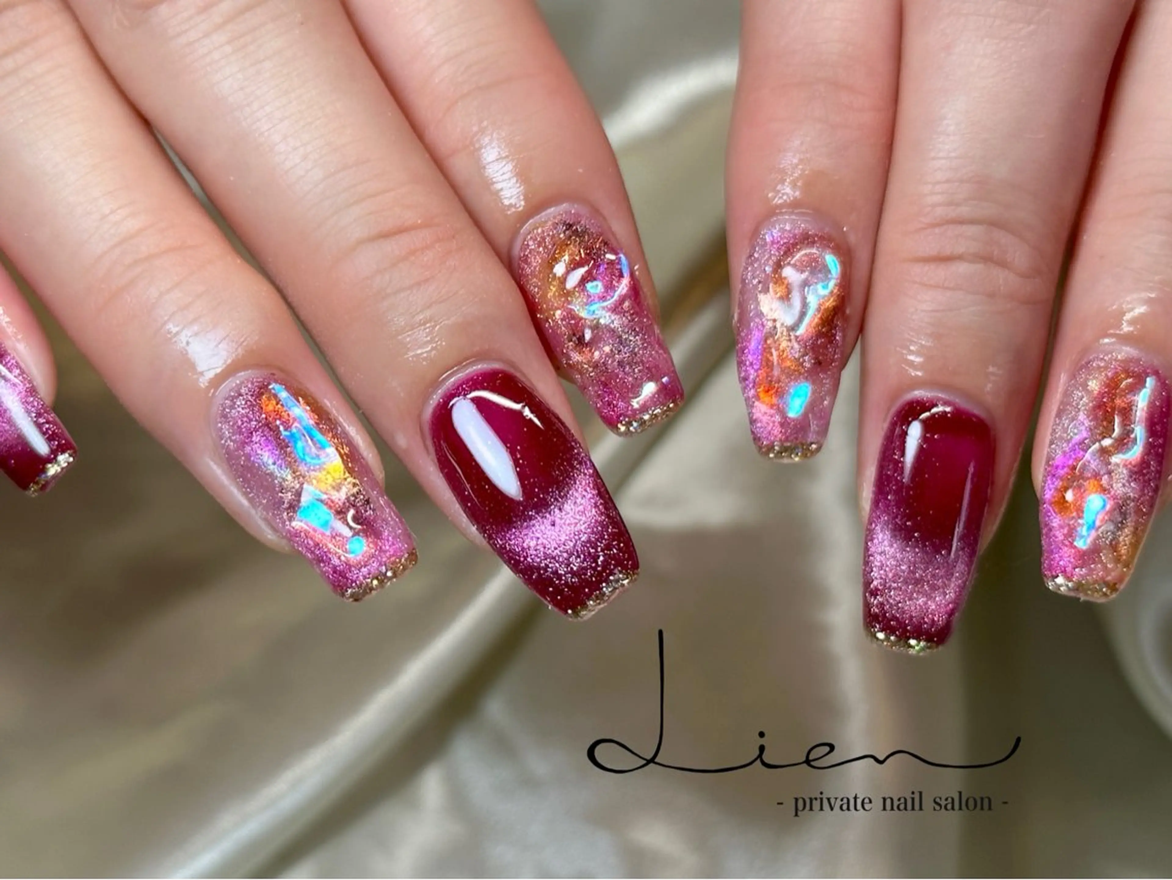 ネイル ハンドネイル Lien 【リアン】北堀江のネイルデザイン