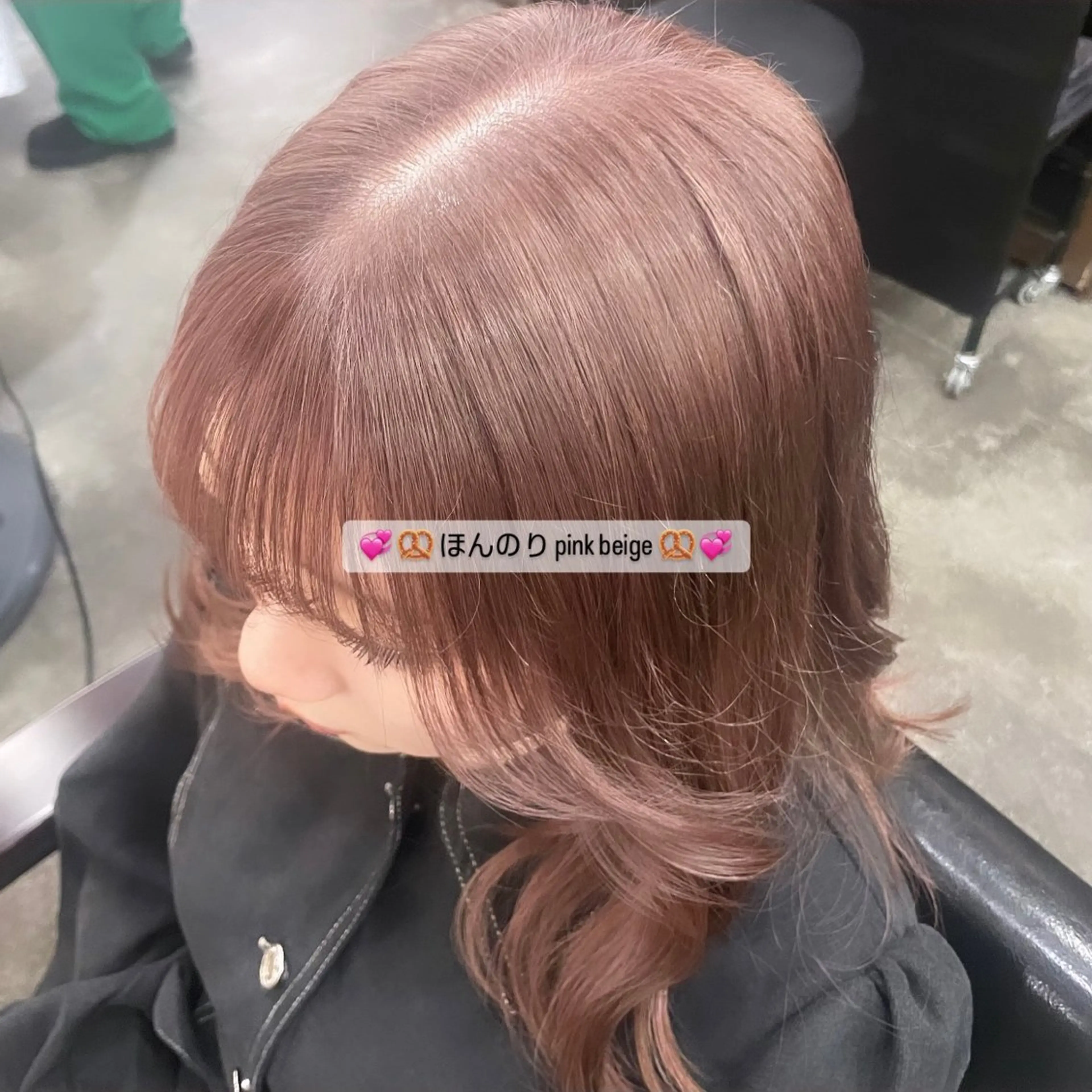 セミロング カラー 𝐑𝐢𝐤𝐚 ໒꒱♡のヘアスタイル