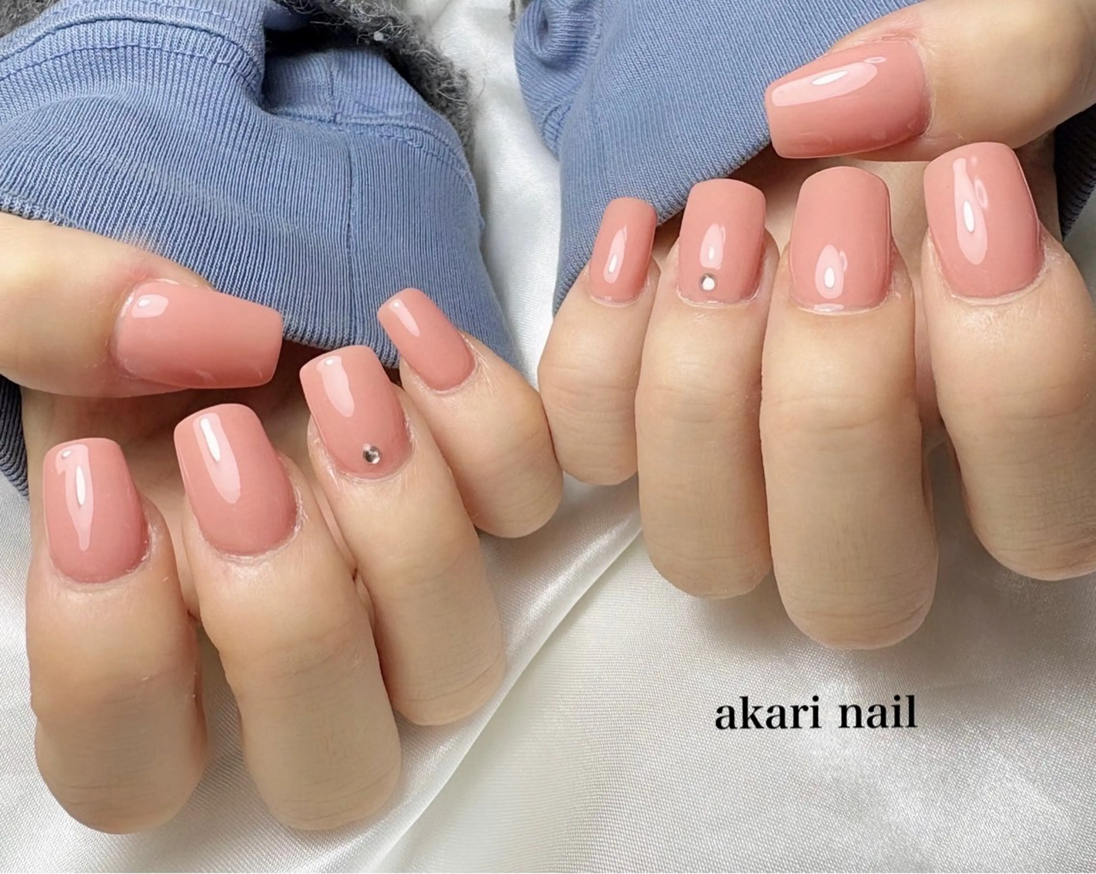 💗長さ出し10本込み💗ワンカラー（オフ、ケア込み）の写真