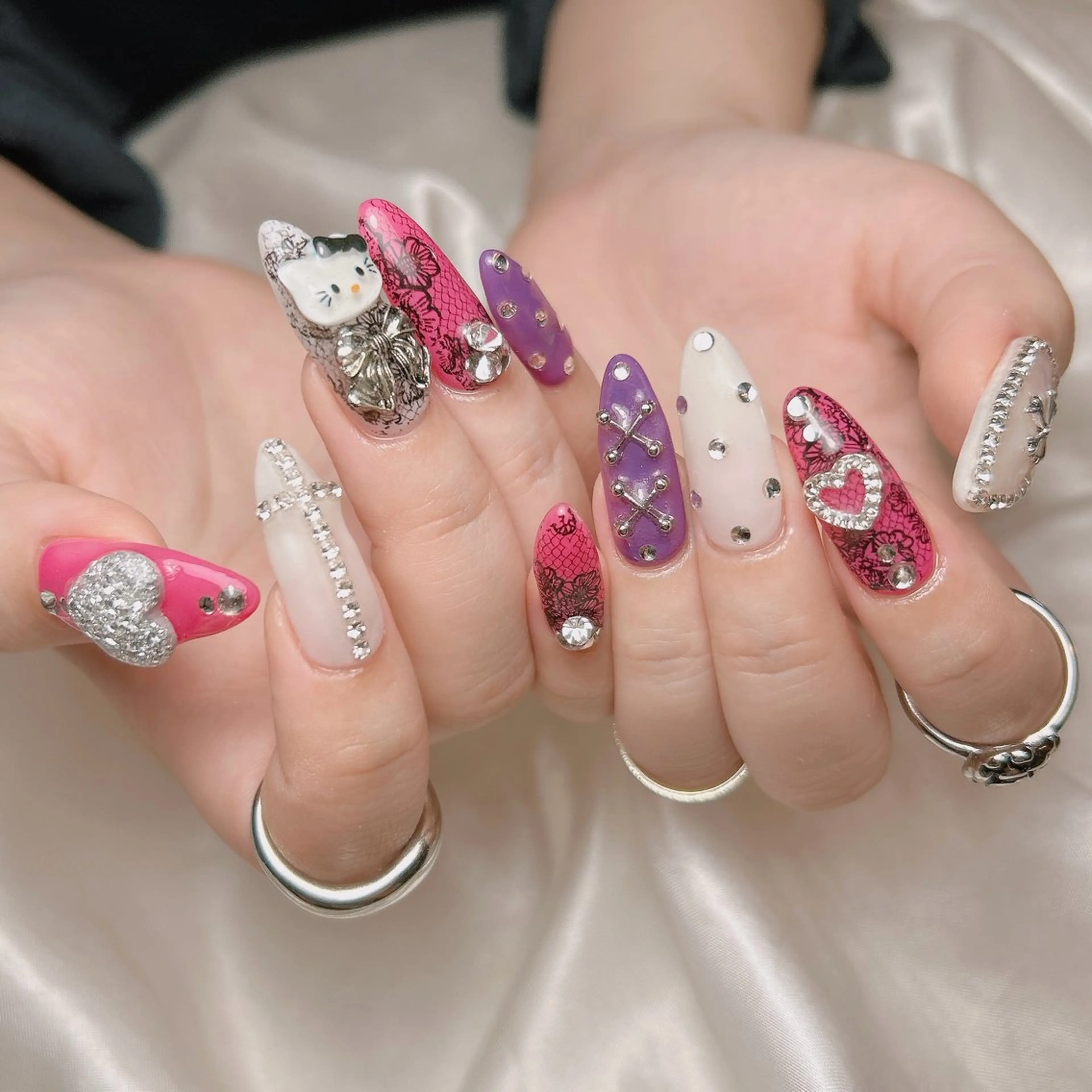 ネイル ハンドネイル junna 金山.東別院.上前津のネイルデザイン