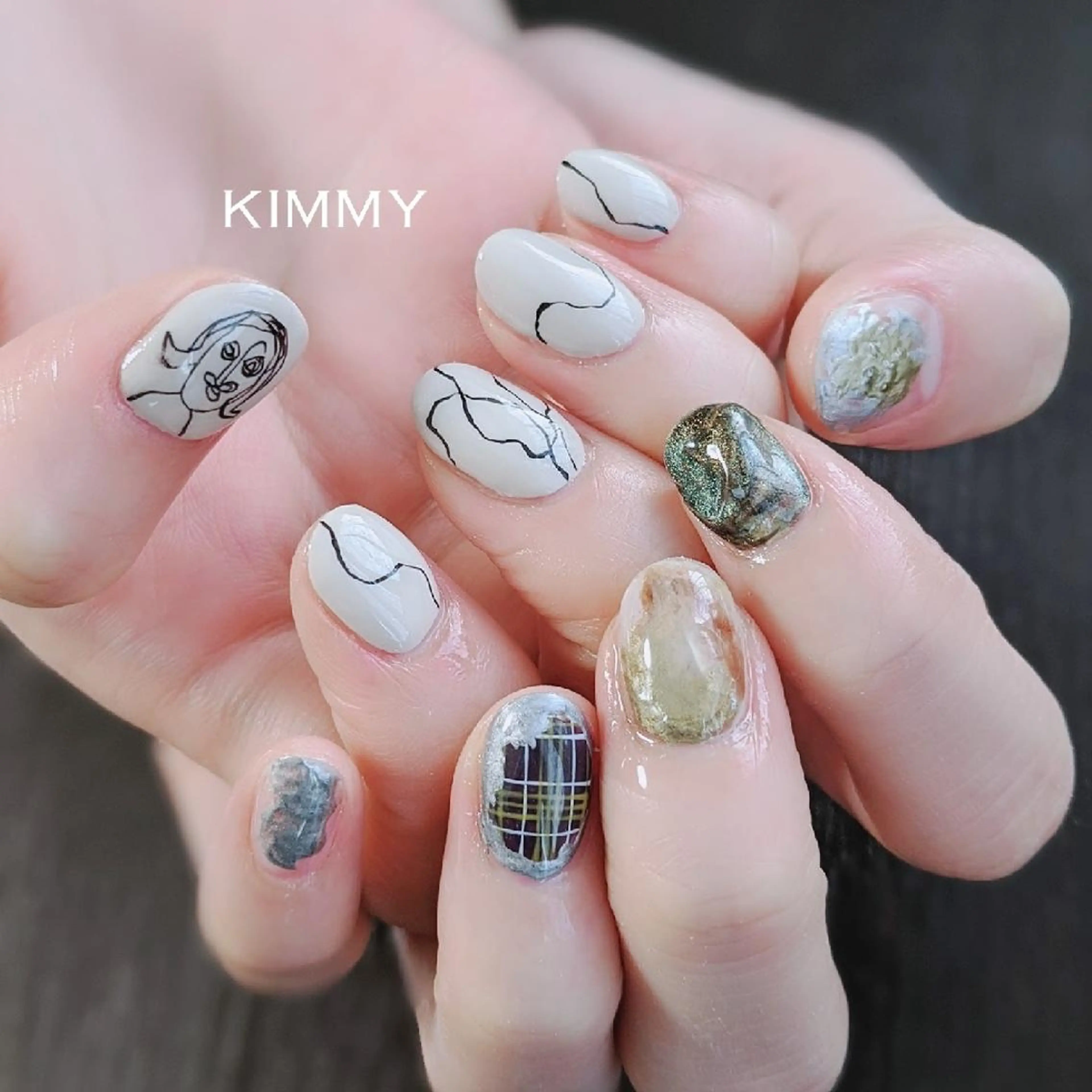 ネイル kimmy nailsのネイルデザイン