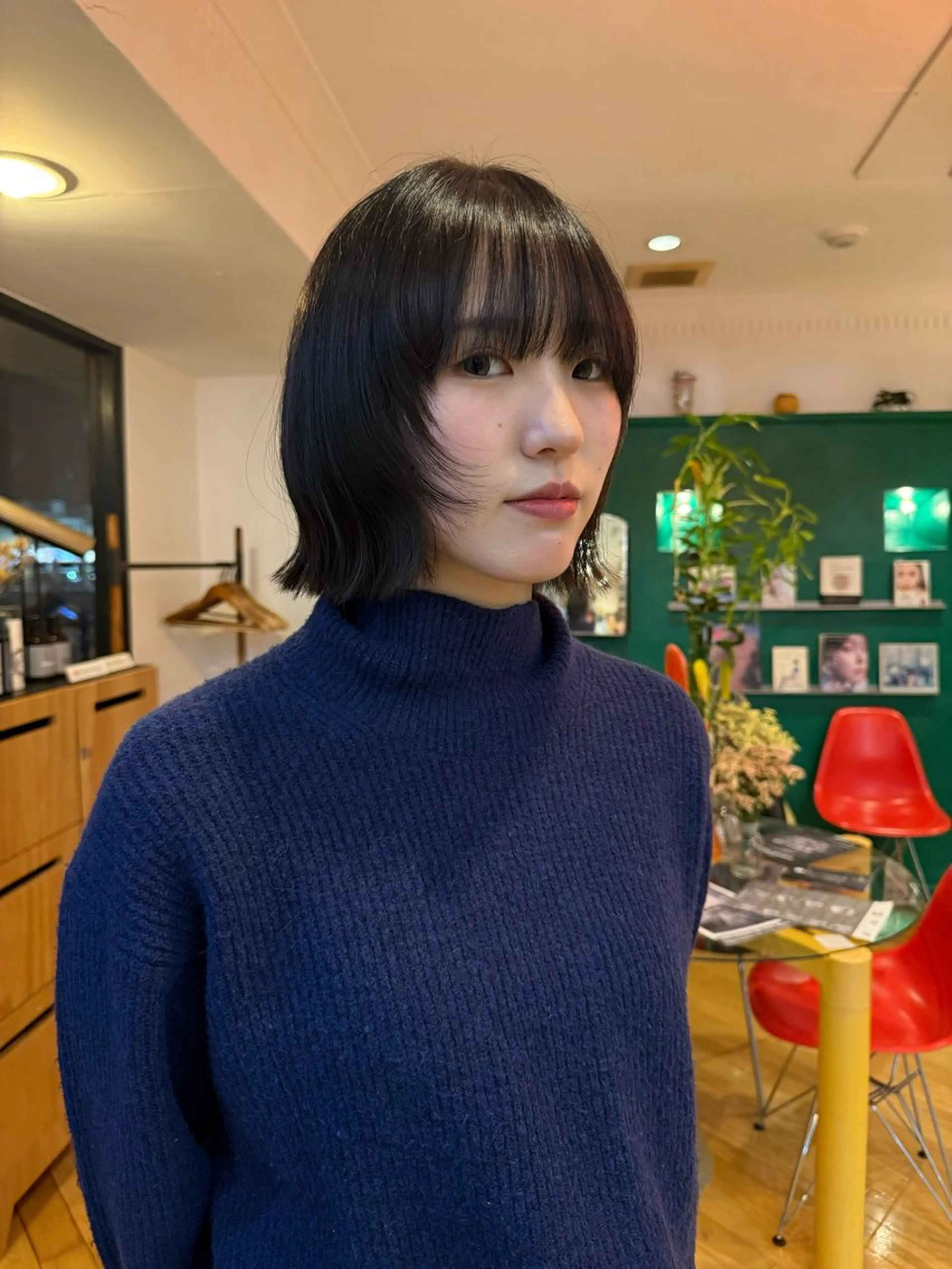 ショート カラー 八木 琴実のヘアスタイル