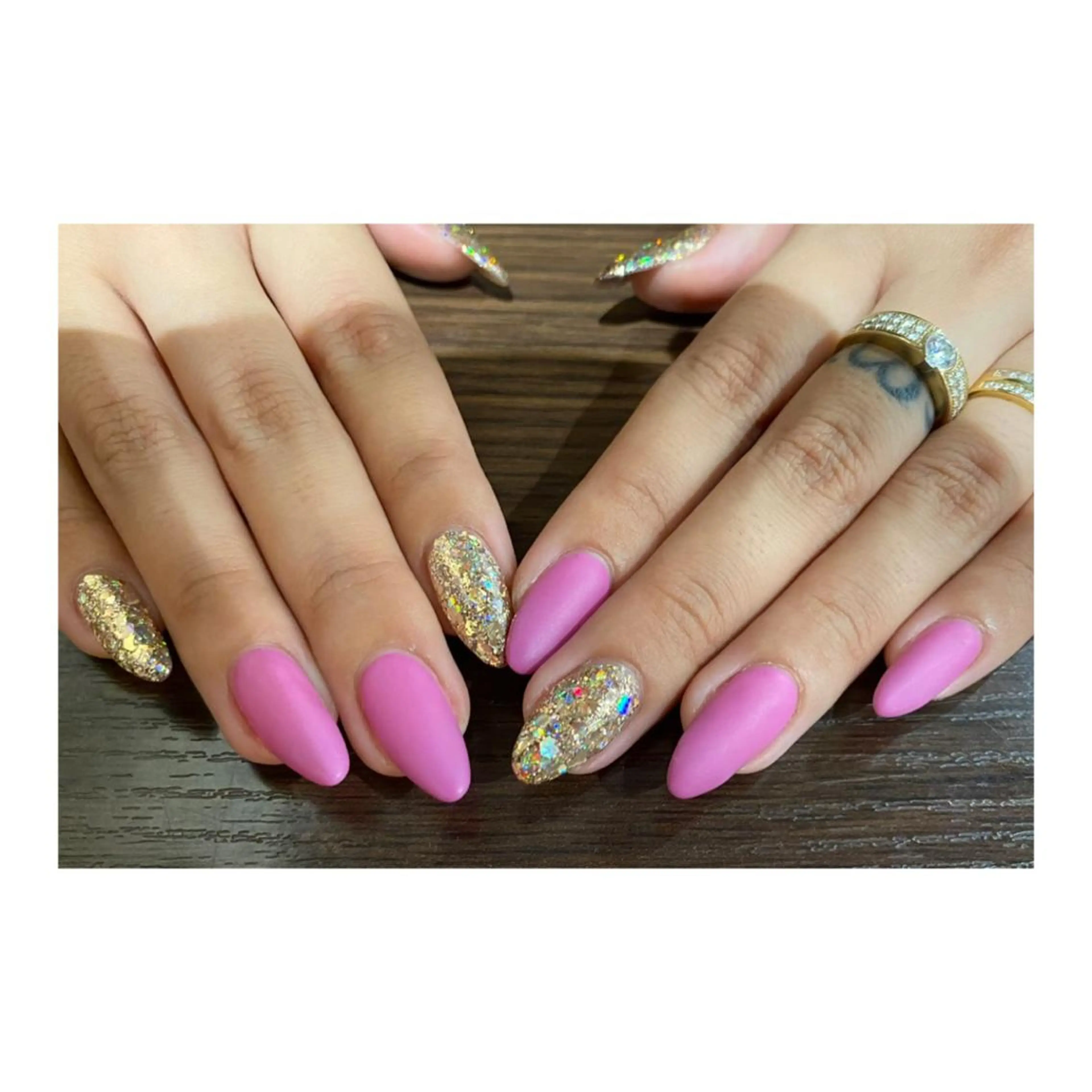 ネイル ハンドネイル M nail 個人サロン𓆉♥︎のネイルデザイン